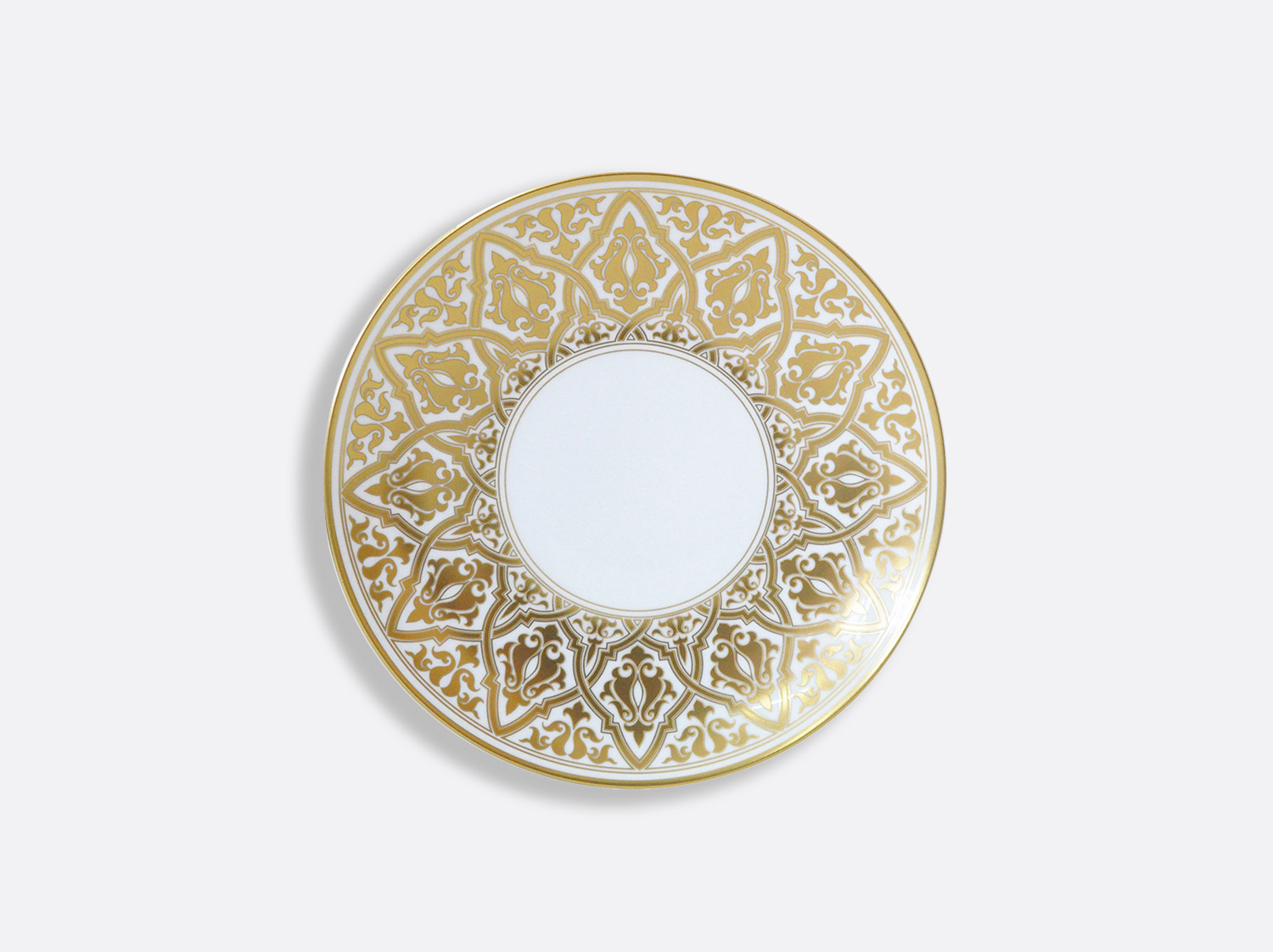 Assiette à dessert 21 cm en porcelaine de la collection Venise Bernardaud