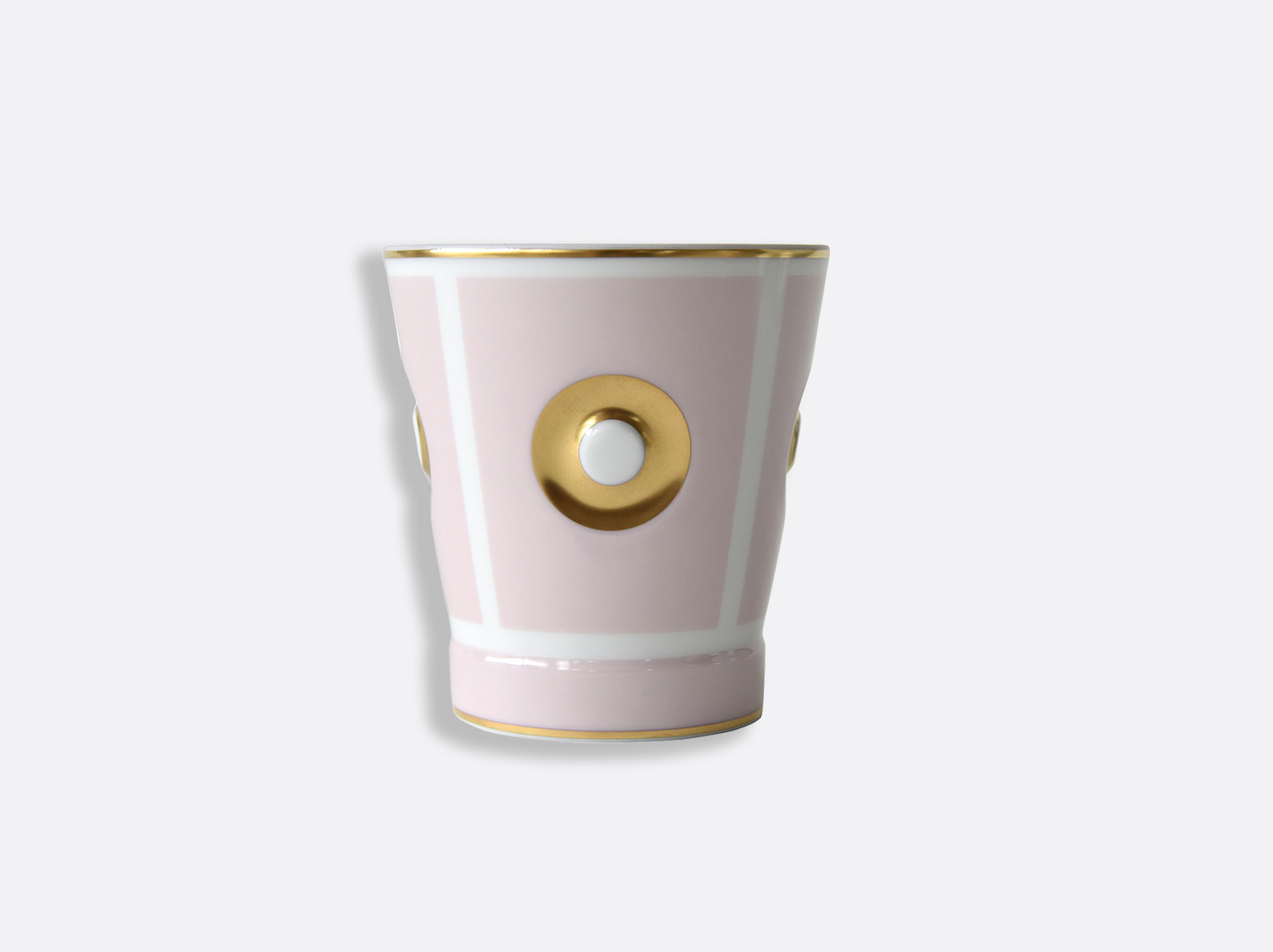 Gobelet 25 cl rose thé en porcelaine de la collection Eolie Bernardaud