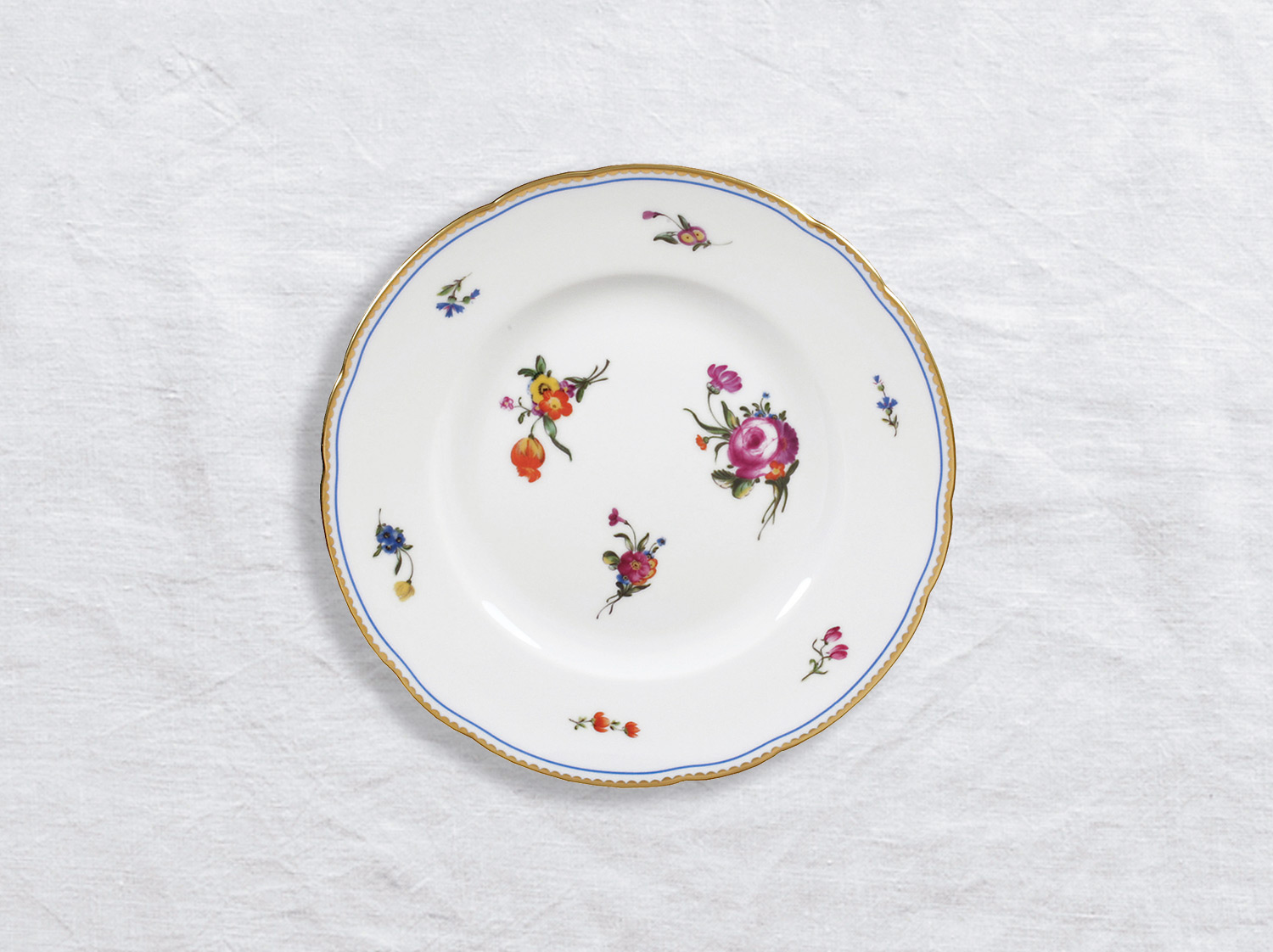 China Salad plate 21 cm of the collection A la reine | Bernardaud