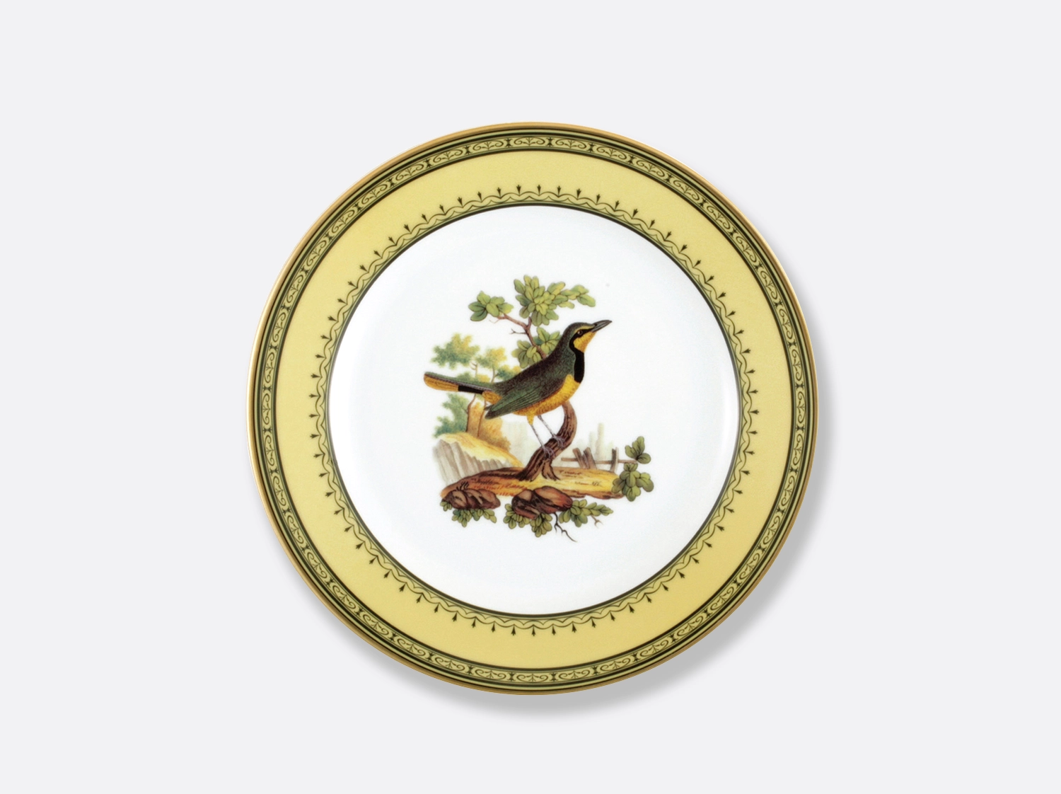 China Salad plate Merle collier cap bonne espera. 8.5" of the collection Merle collier cap bonne espera | Bernardaud