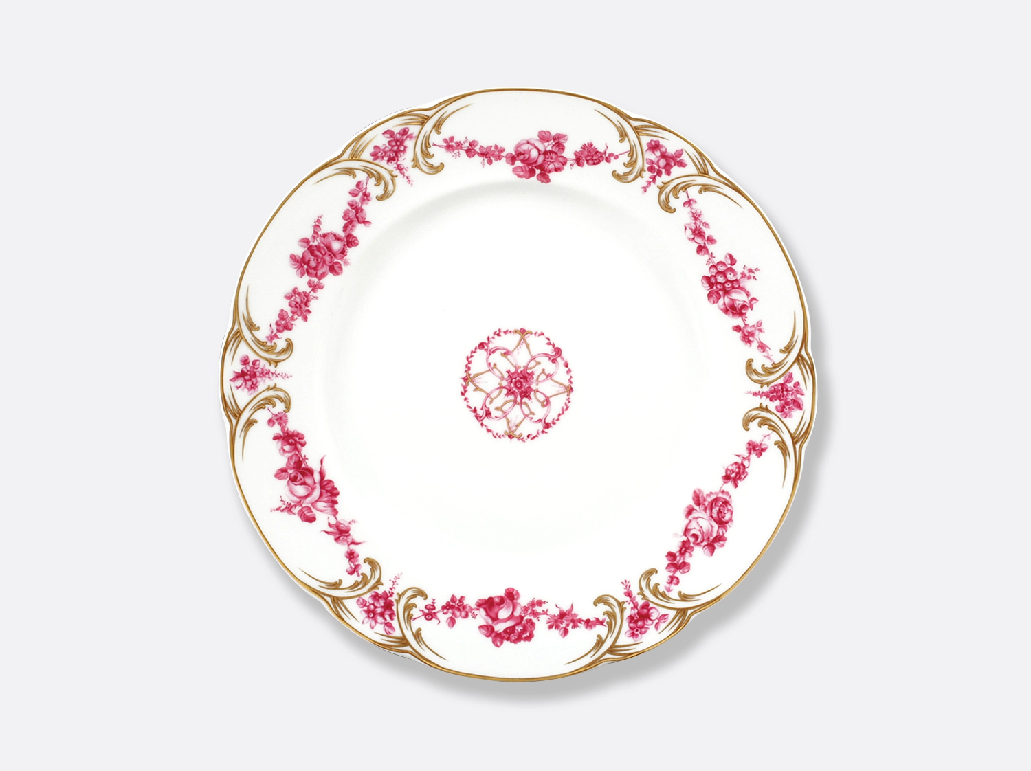 Assiette à dîner 26 cm en porcelaine de la collection Louis xv Bernardaud