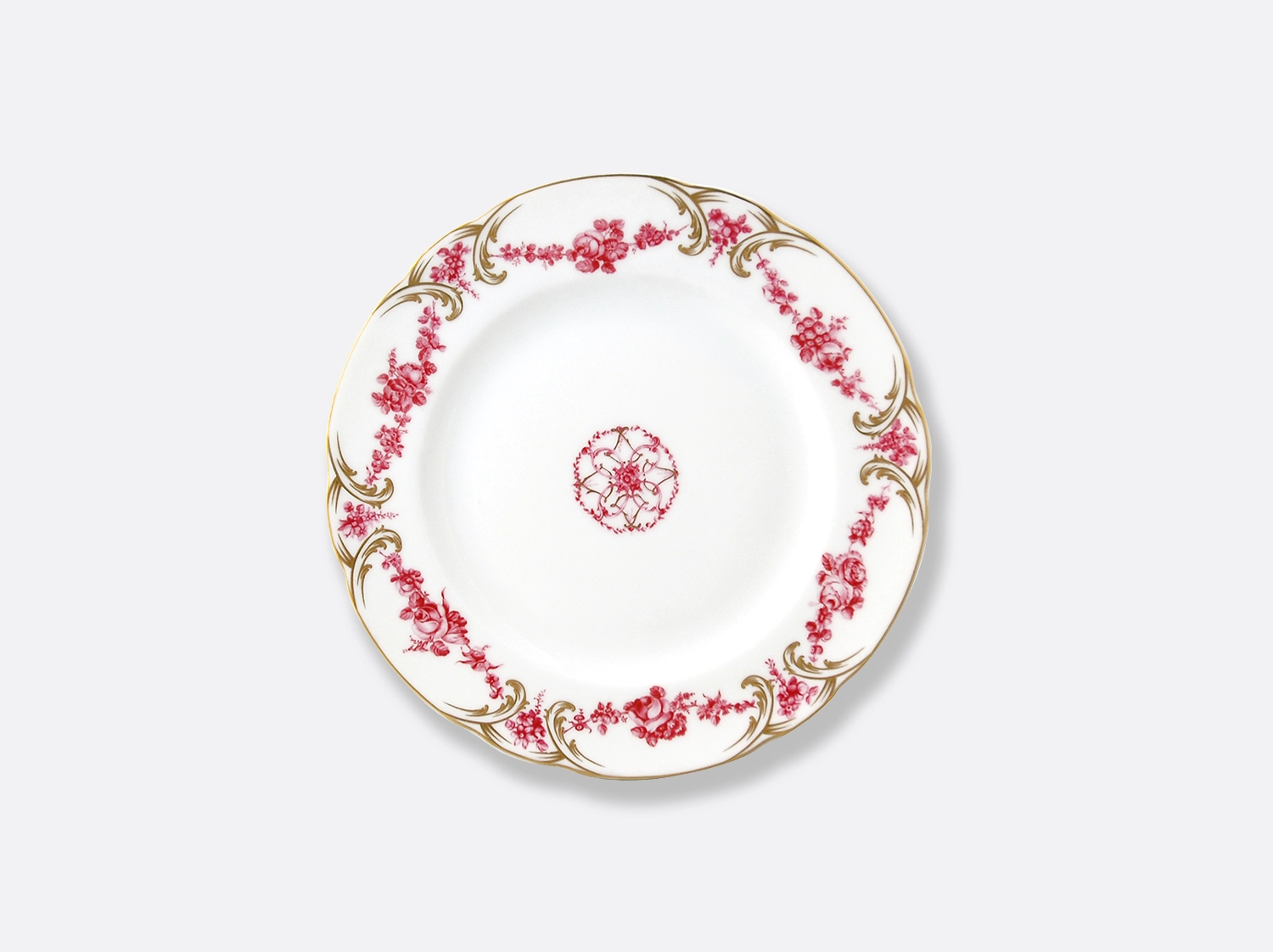 Assiette à pain 16 cm en porcelaine de la collection Louis xv Bernardaud