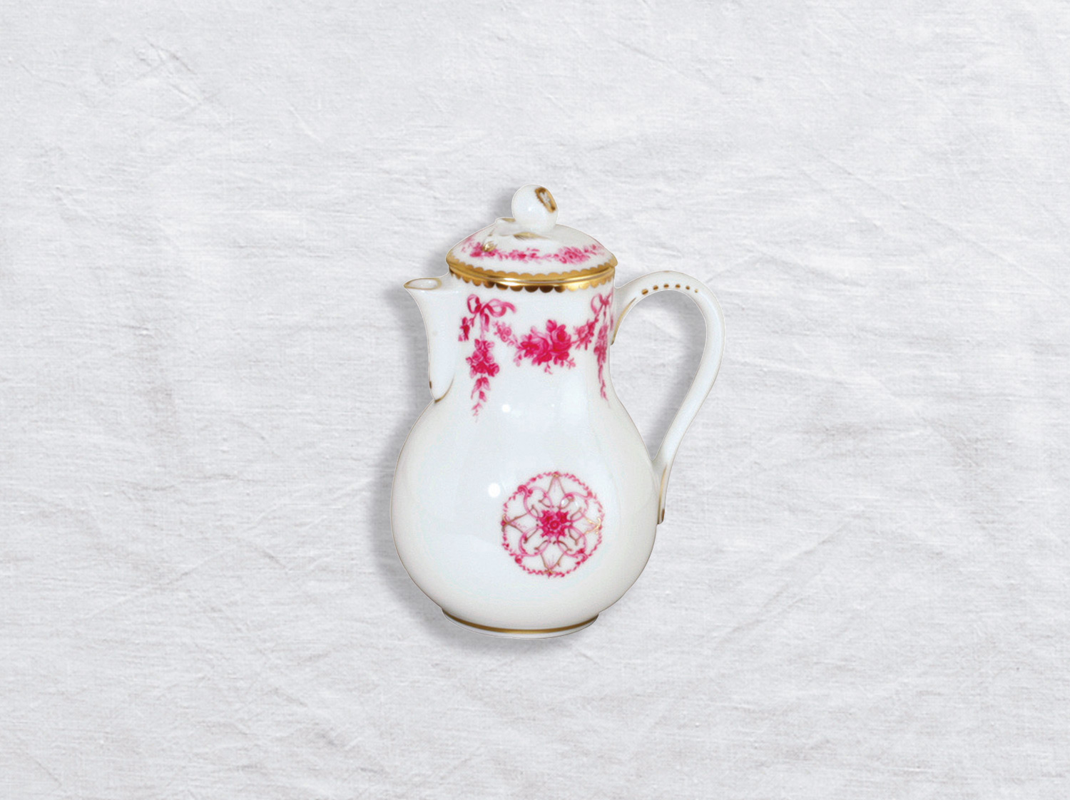 Pot à crème 24 cl en porcelaine de la collection Louis xv Bernardaud