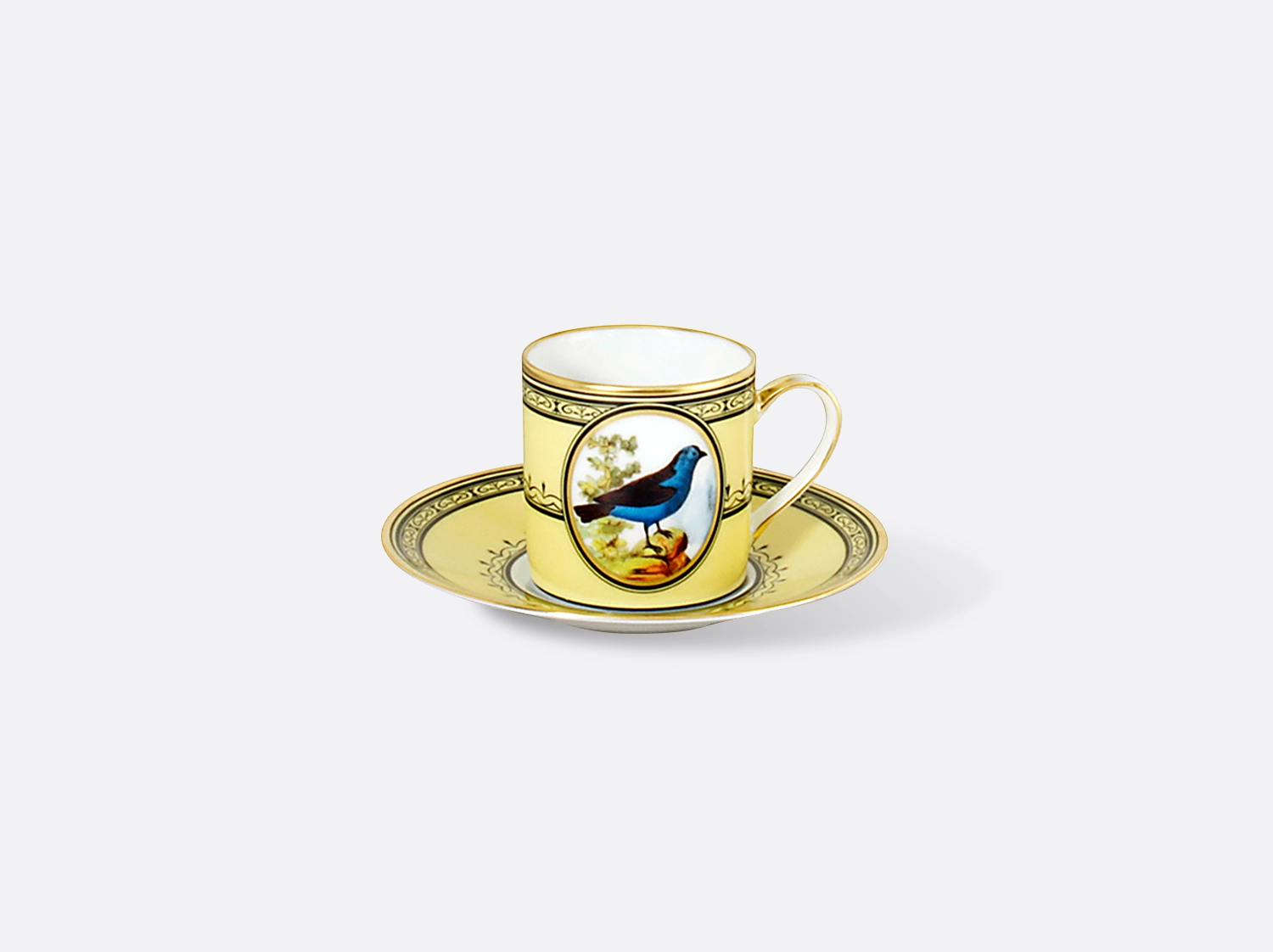 Visual Tasse et soucoupe à café tangara du bresil 8 cl Tangara du bresil