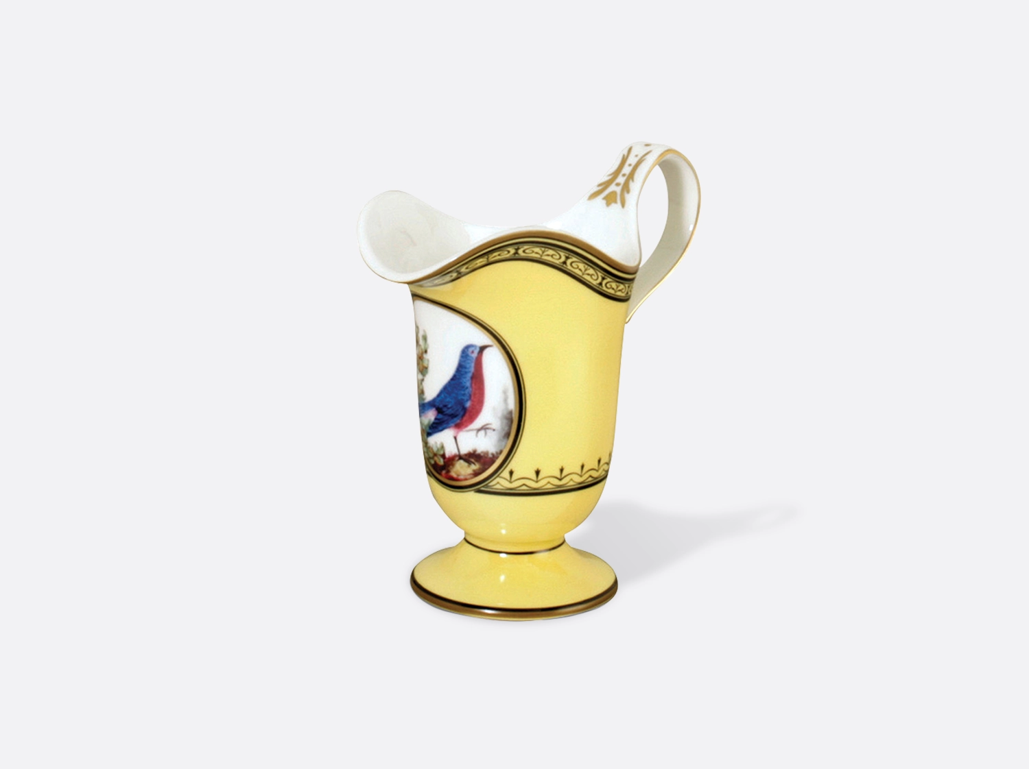 China Creamer 6 cups of the collection Empire oiseaux de buffon collection | Bernardaud