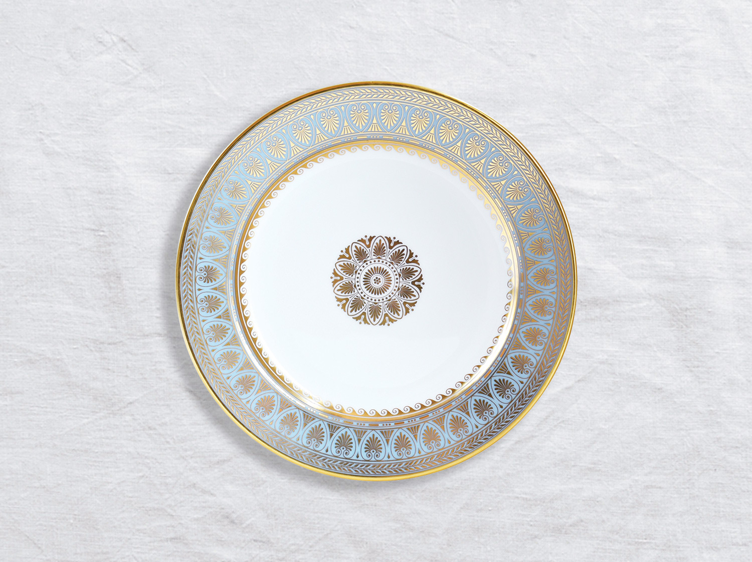 Assiette à dessert 21 cm en porcelaine de la collection Elysee Bernardaud