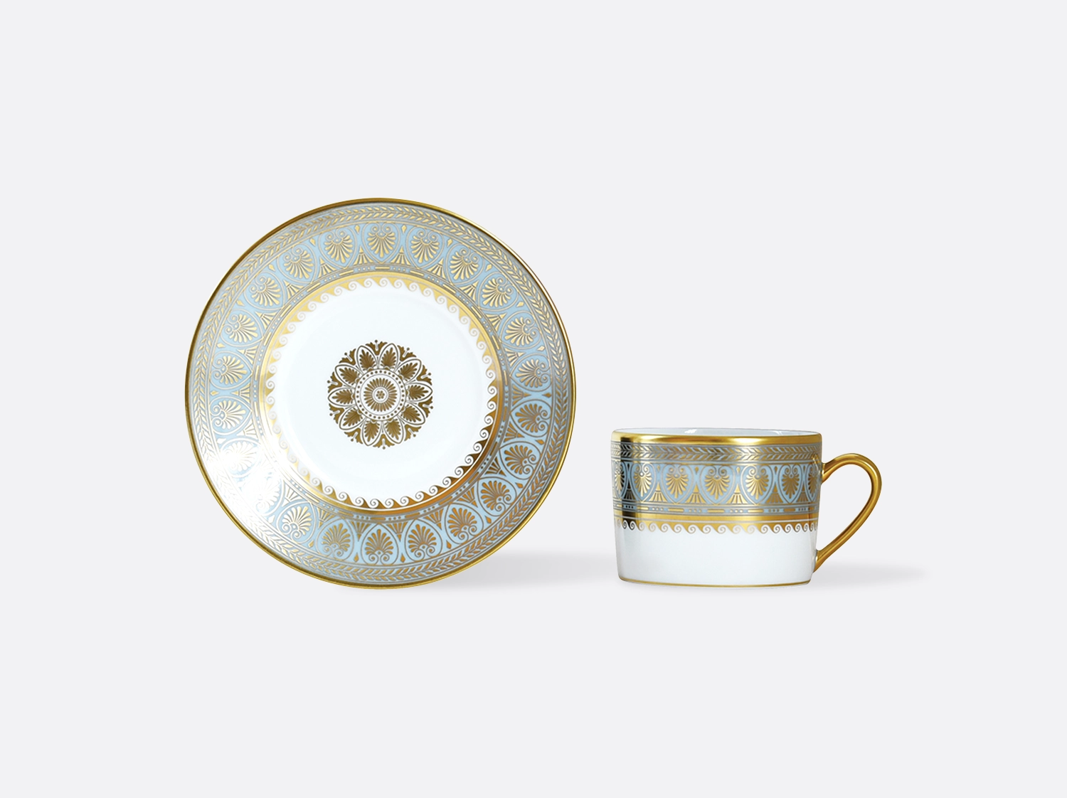 China Tea cup and saucer of the collection Elysee | Bernardaud