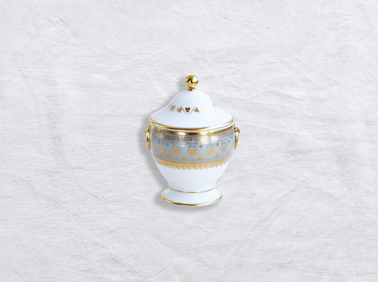 Sucrier 6 tasses en porcelaine de la collection Elysee Bernardaud