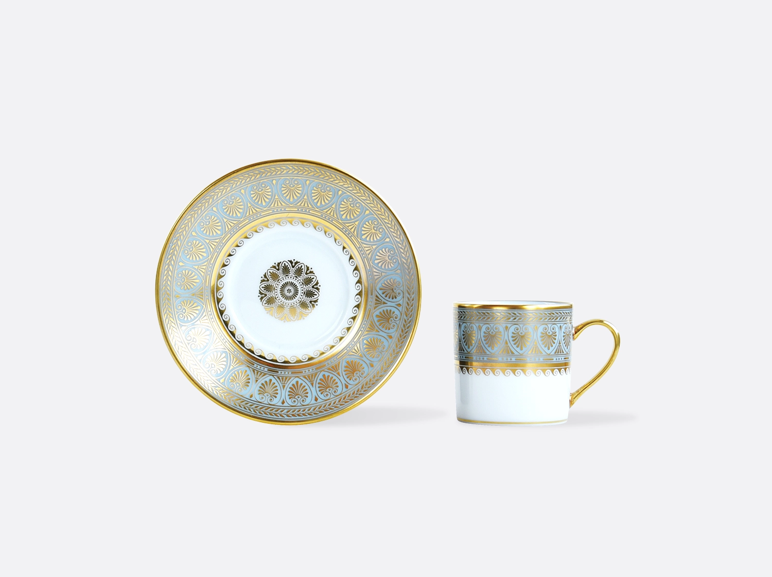 China Espresso cup and saucer of the collection Elysee | Bernardaud