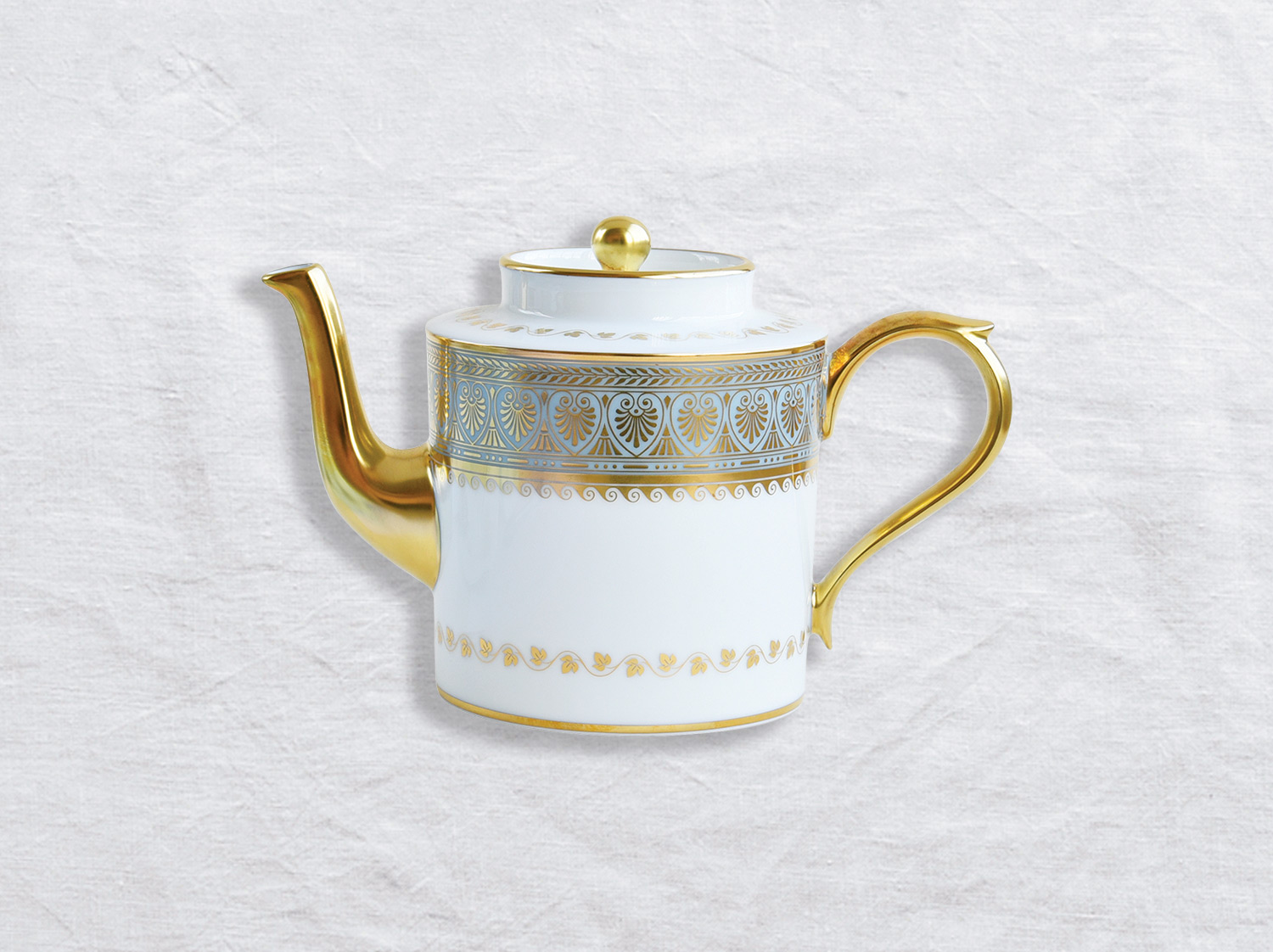 Théière 6 tasses en porcelaine de la collection Elysee Bernardaud