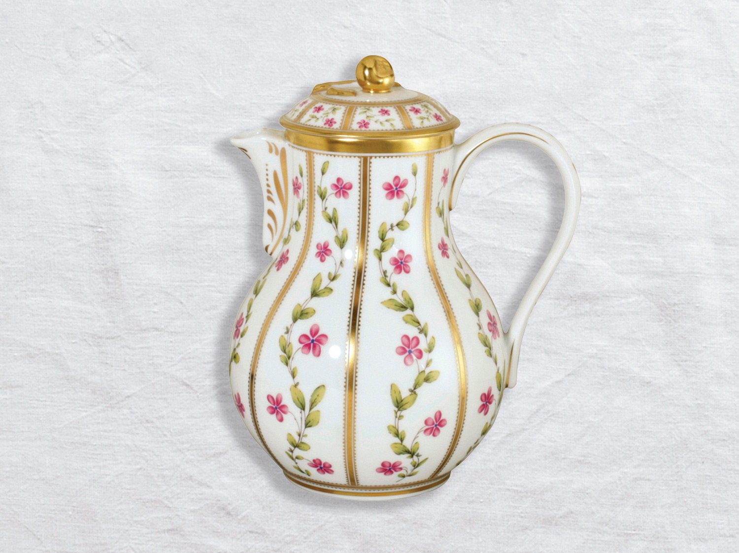 China Coffee pot 1.1 L of the collection Roseraie | Bernardaud