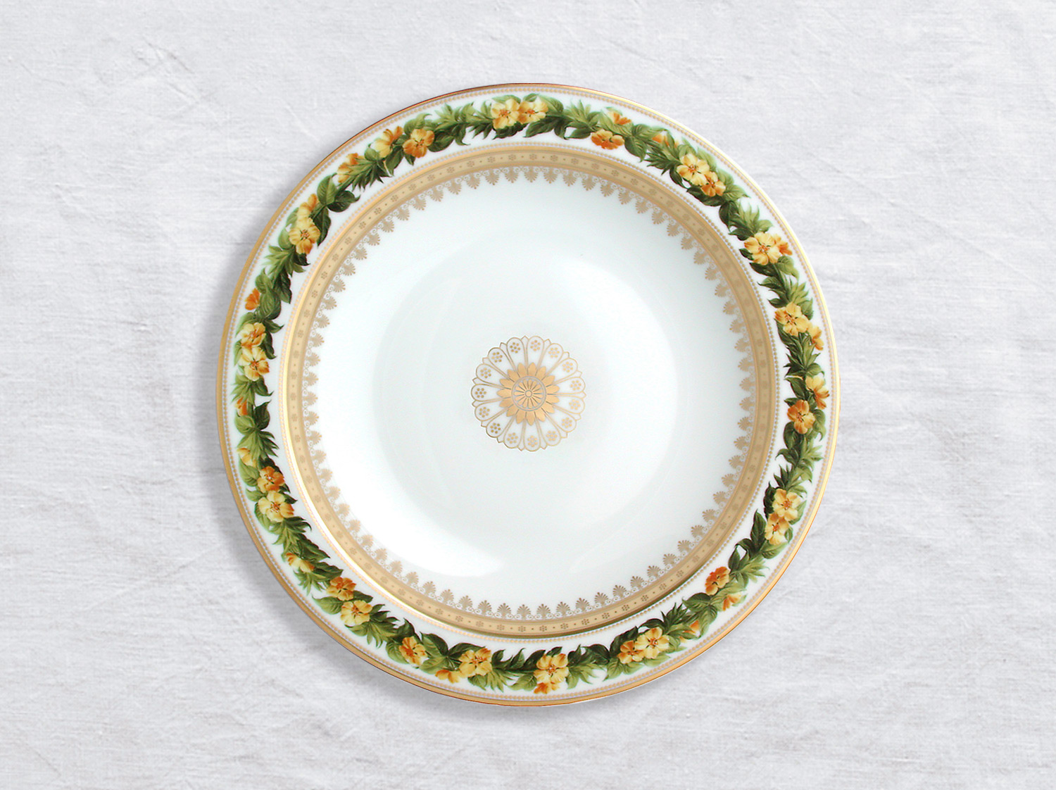 China Deep round dish 29 cm of the collection Botanique | Bernardaud
