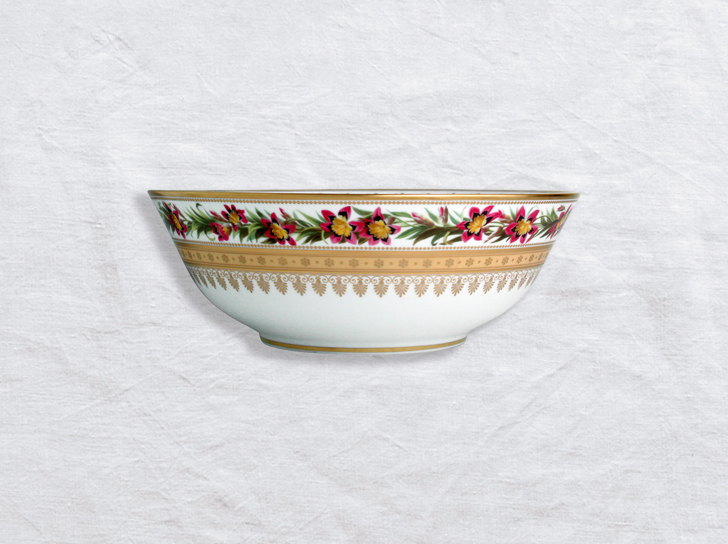 China Salad bowl 57 oz 10" of the collection Botanique | Bernardaud