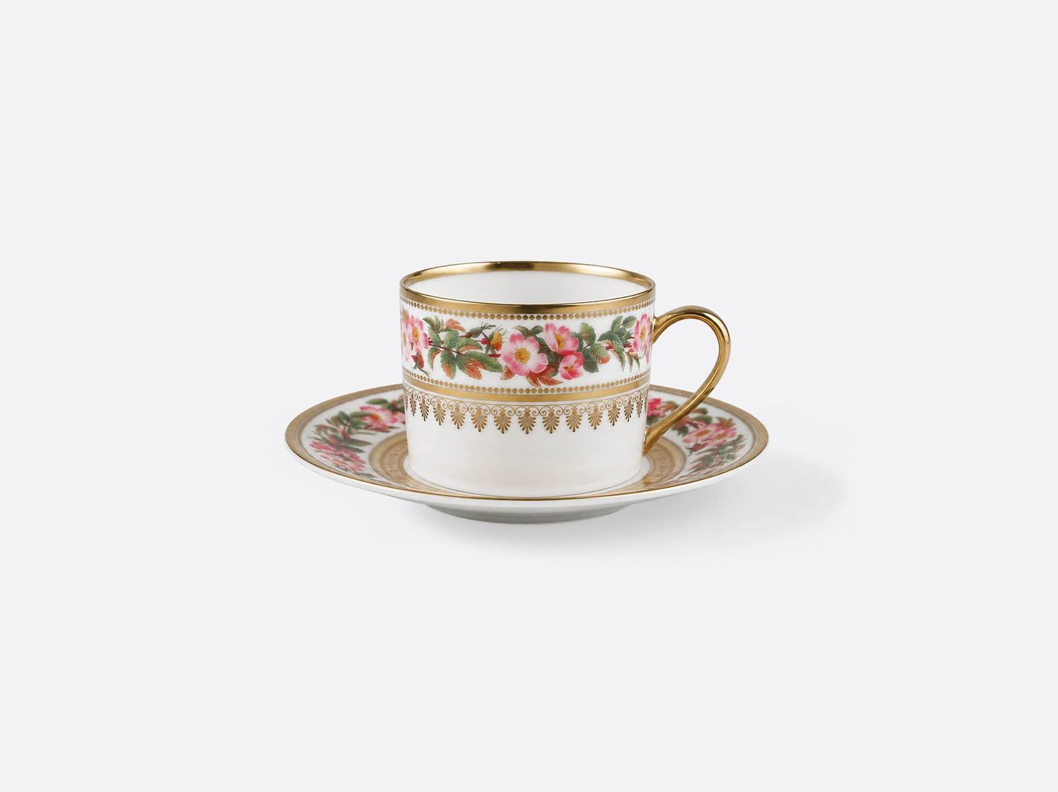 China Tea cup and saucer of the collection Botanique | Bernardaud