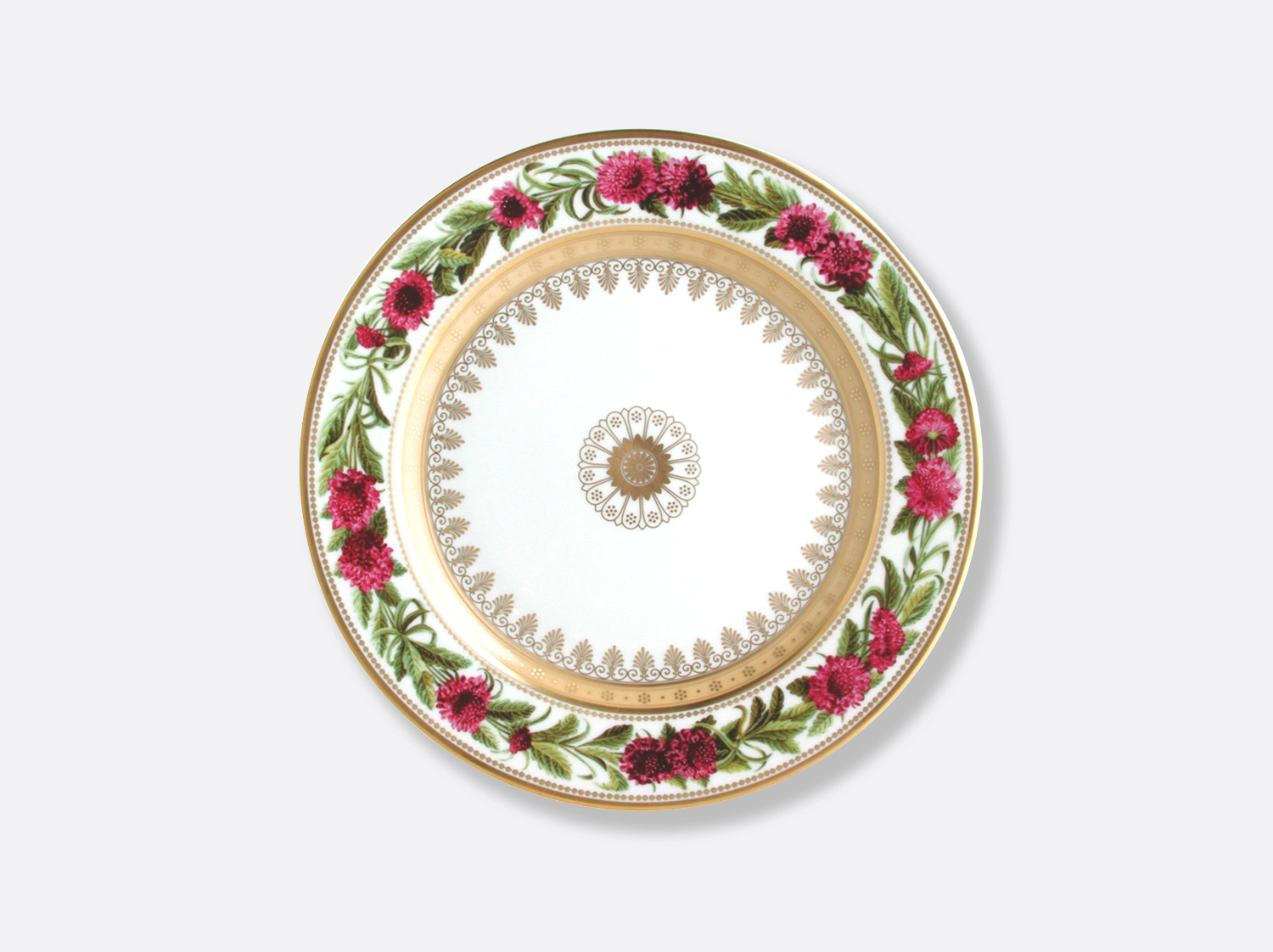 China Salad plate Scabiosa 8.5" of the collection Botanique | Bernardaud