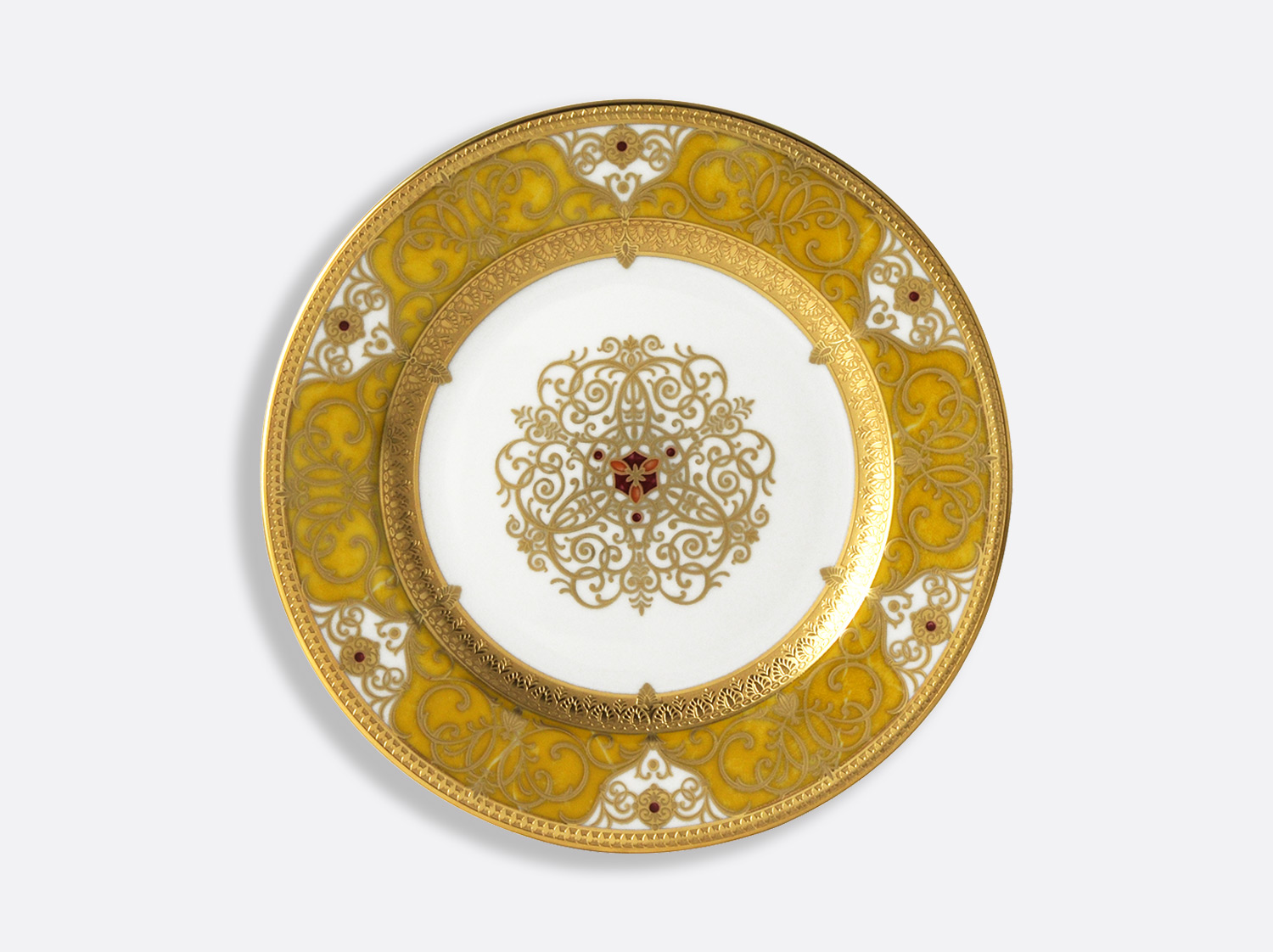 Assiette à dîner 26 cm en porcelaine de la collection splendid Bernardaud