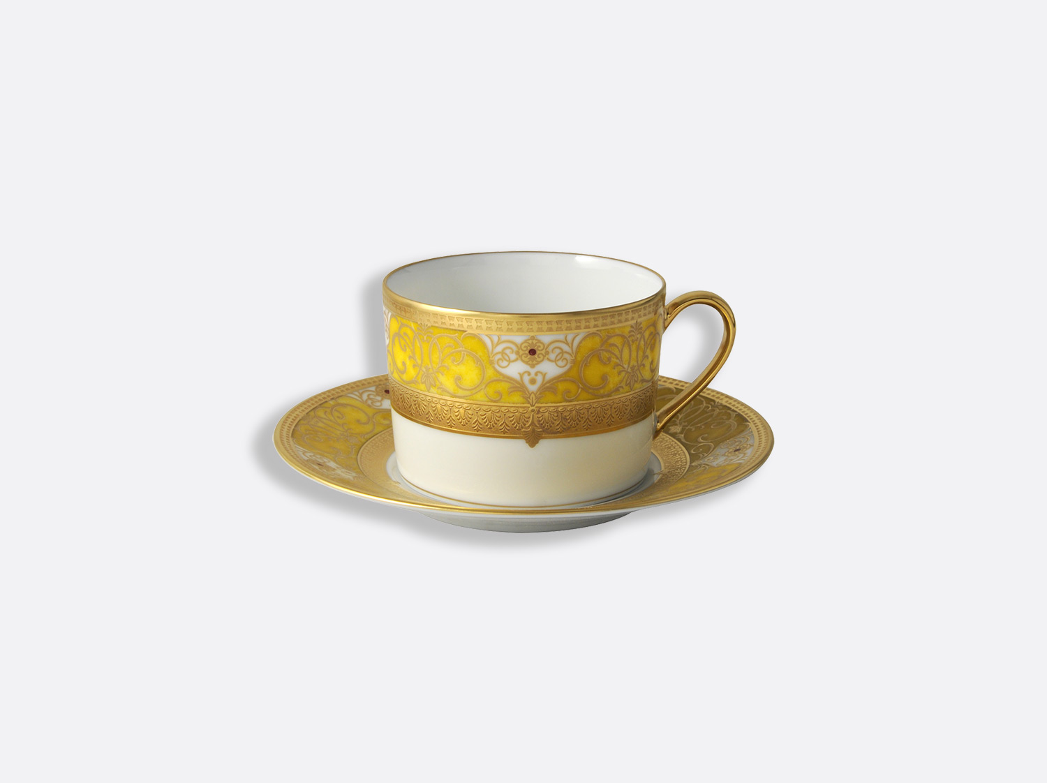 China Tea cup and saucer 15 cl of the collection splendid | Bernardaud
