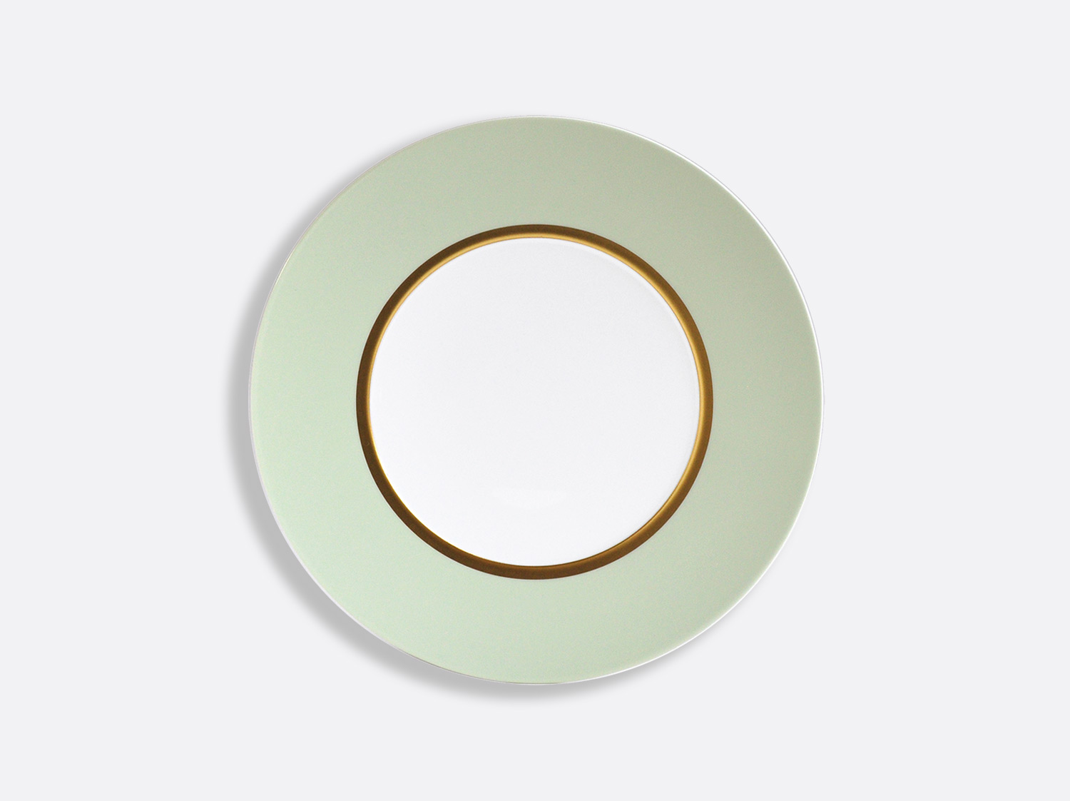 Assiette à dessert 21 cm en porcelaine de la collection Cronos Amande Bernardaud