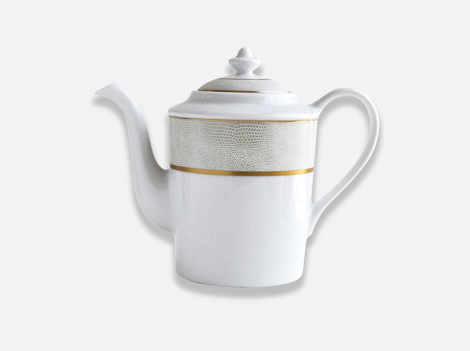 China Coffee pot of the collection Sauvage Or Blanc | Bernardaud