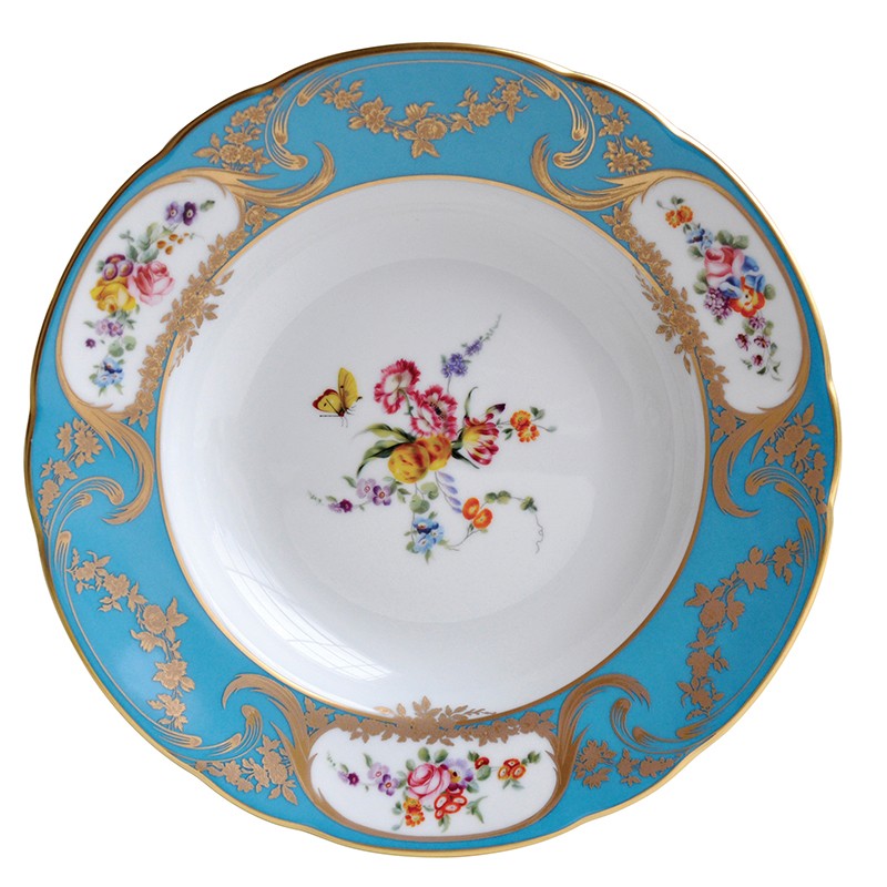 China Rim soup 9" of the collection Siecle | Bernardaud