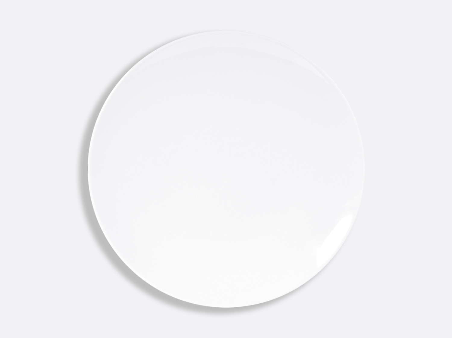 Assiette coupe 29,5 cm en porcelaine de la collection DOMUS BLANC Bernardaud