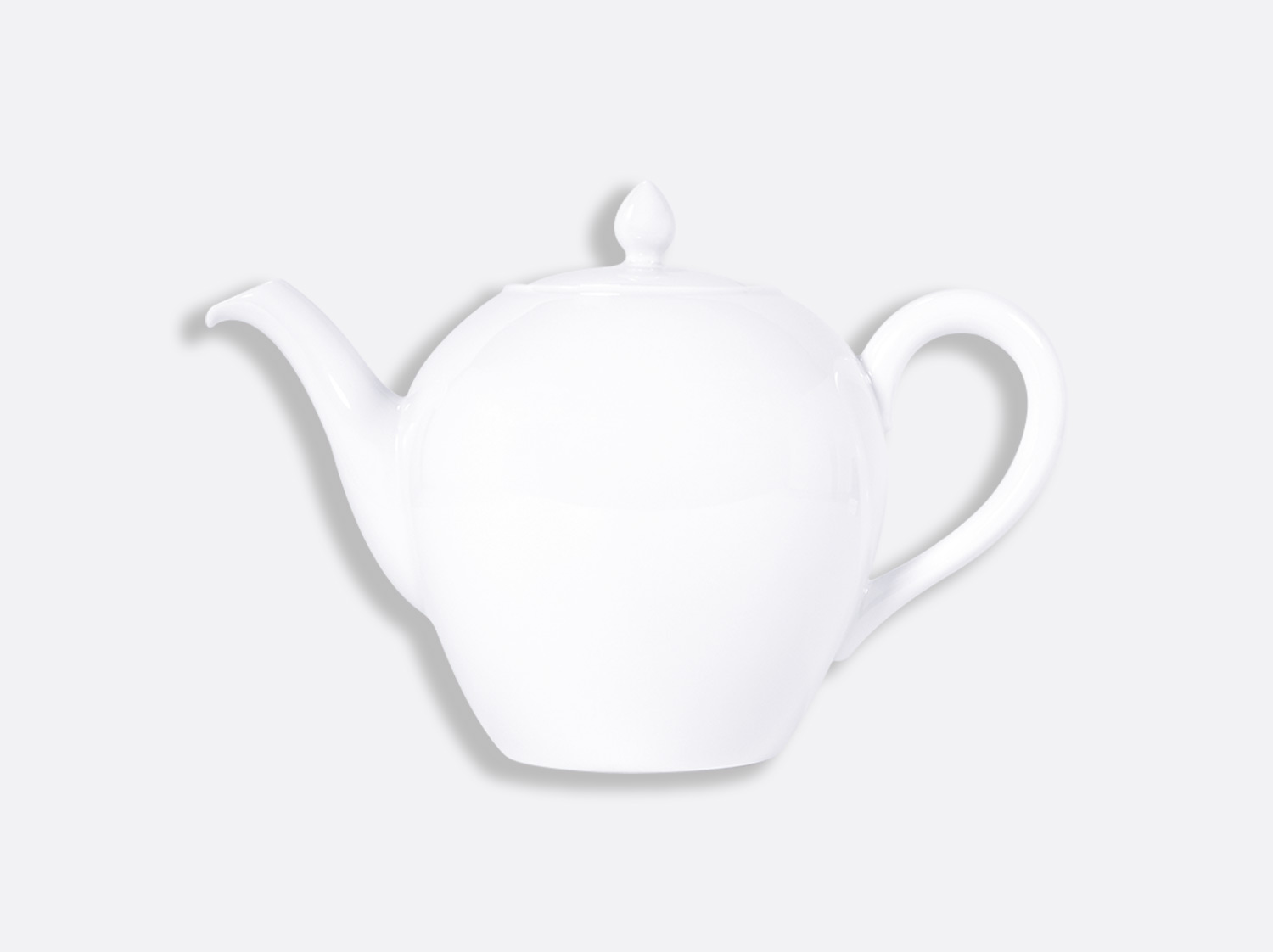 China Boule Teapot 1 L of the collection Boule blanc | Bernardaud
