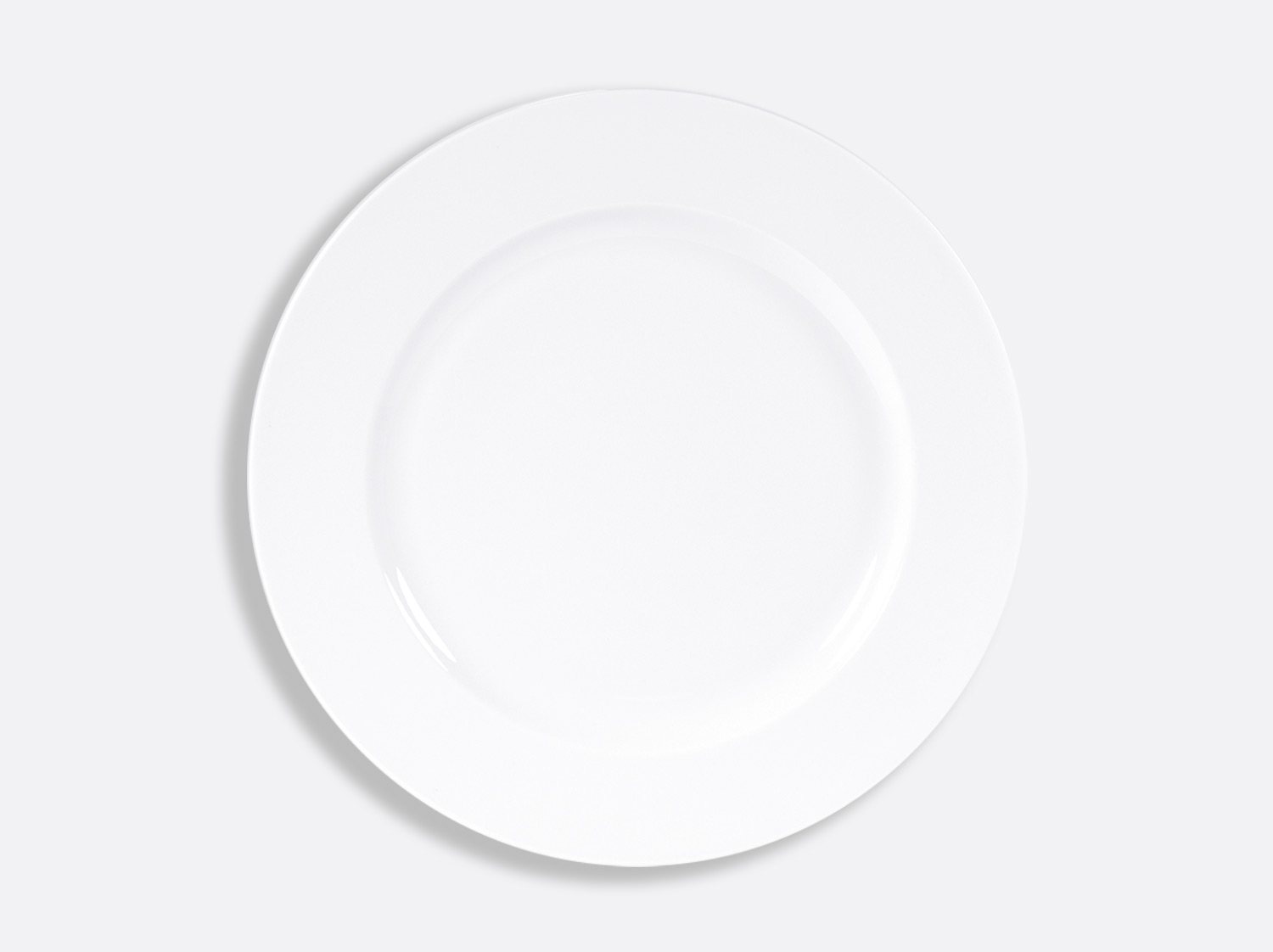 Assiette plate 29,5 cm en porcelaine de la collection PHOEBE BLANC Bernardaud