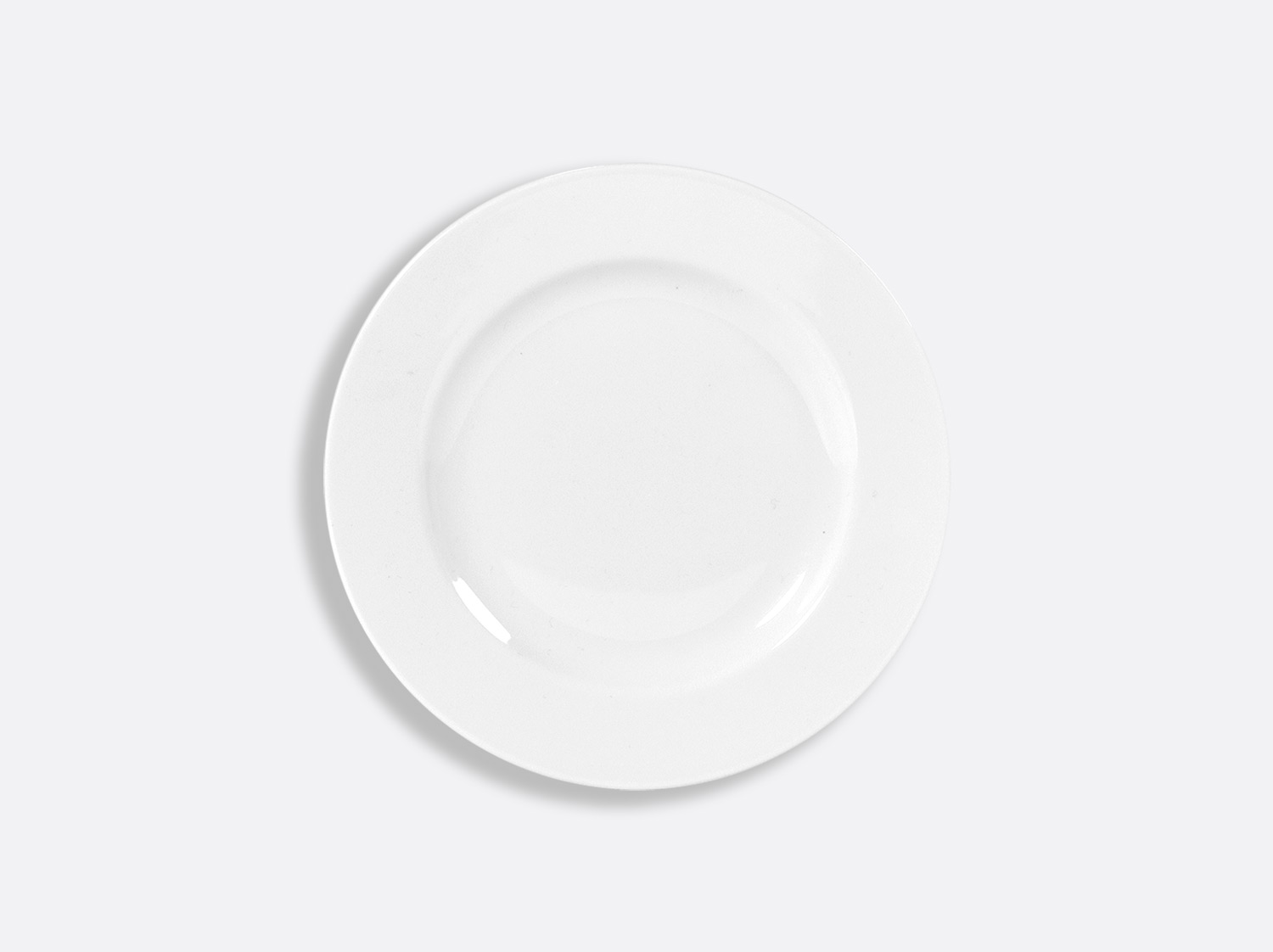 Assiette plate 16 cm en porcelaine de la collection PHOEBE BLANC Bernardaud