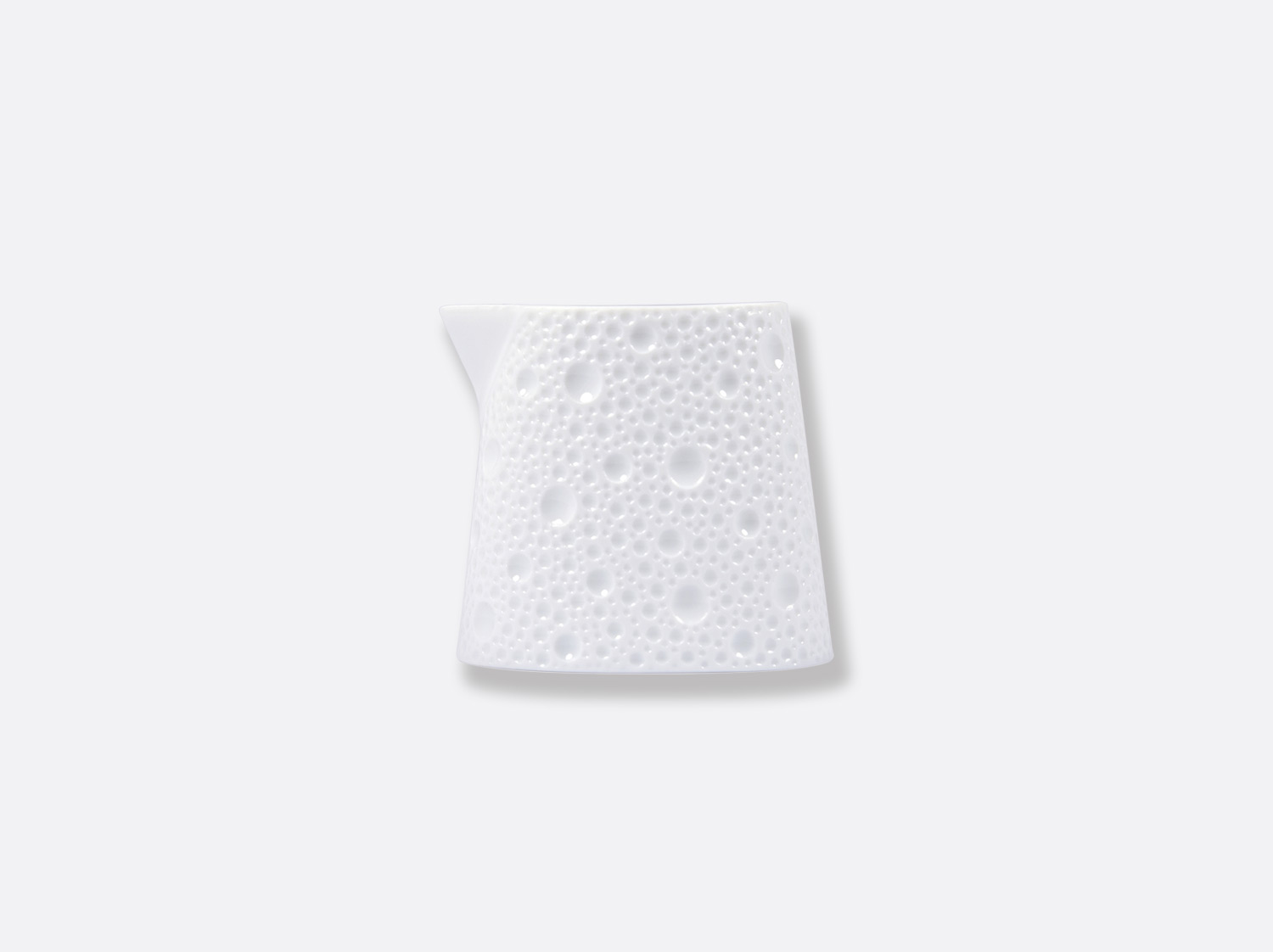 China Creamer 3 oz of the collection Ecume blanc aile mat | Bernardaud