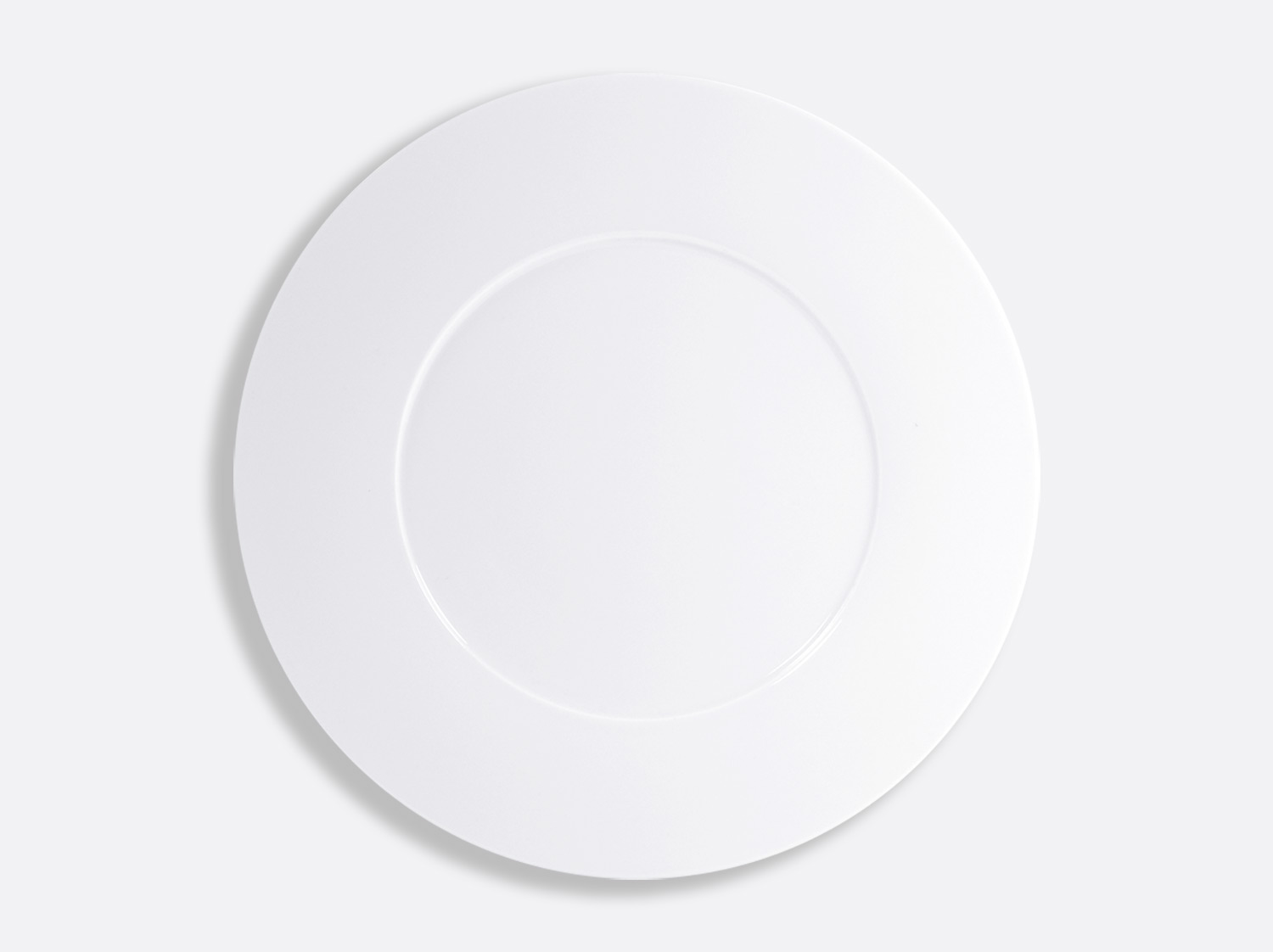 China Plate 12'' of the collection Astre blanc | Bernardaud