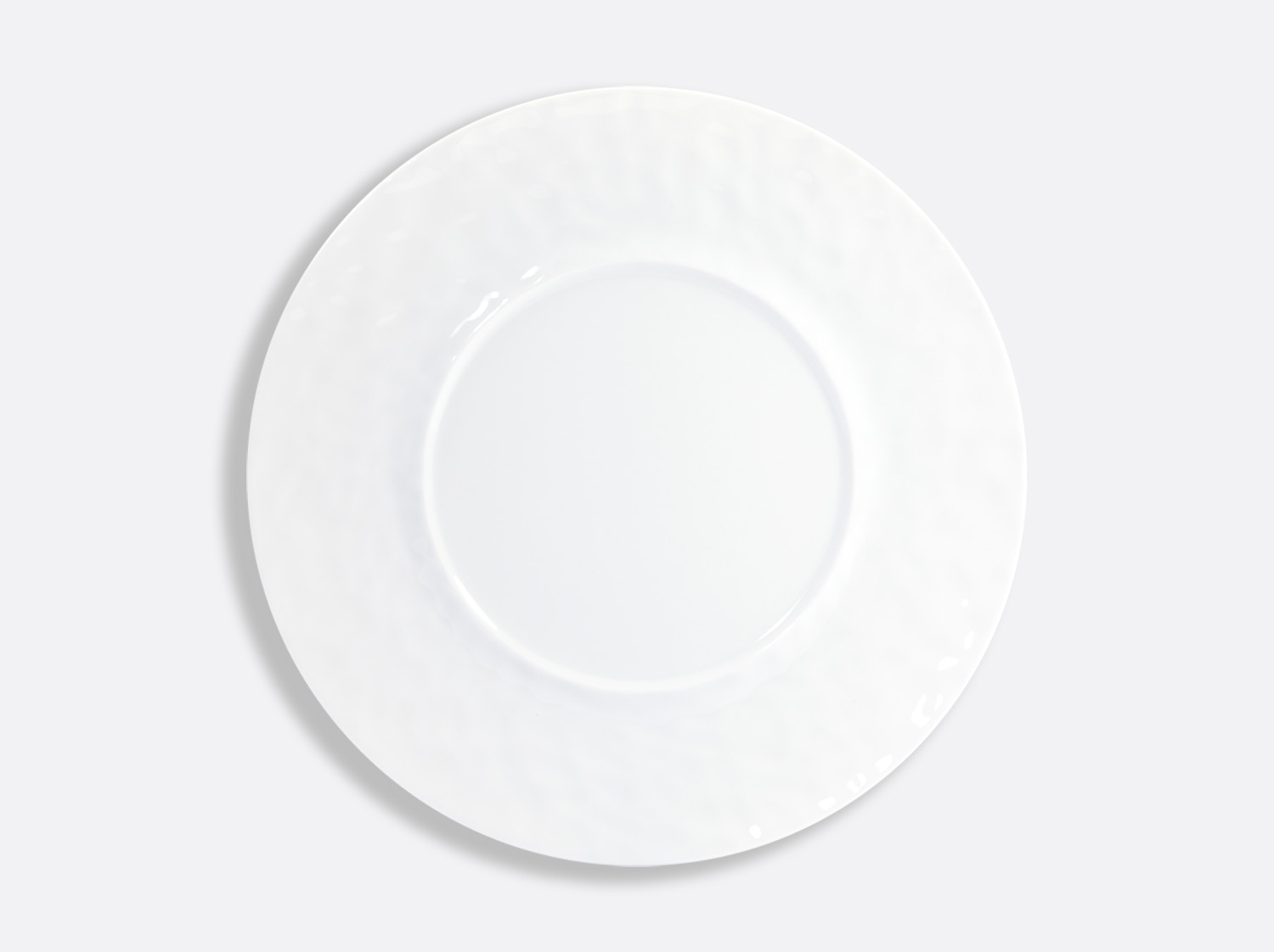 Assiette plate 29,5 cm en porcelaine de la collection EMPREINTE Bernardaud