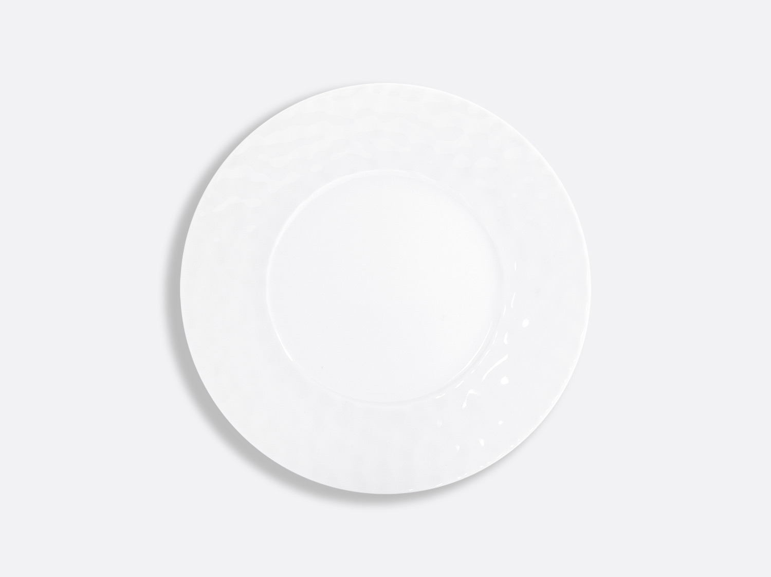 Assiette plate 21 cm en porcelaine de la collection EMPREINTE Bernardaud