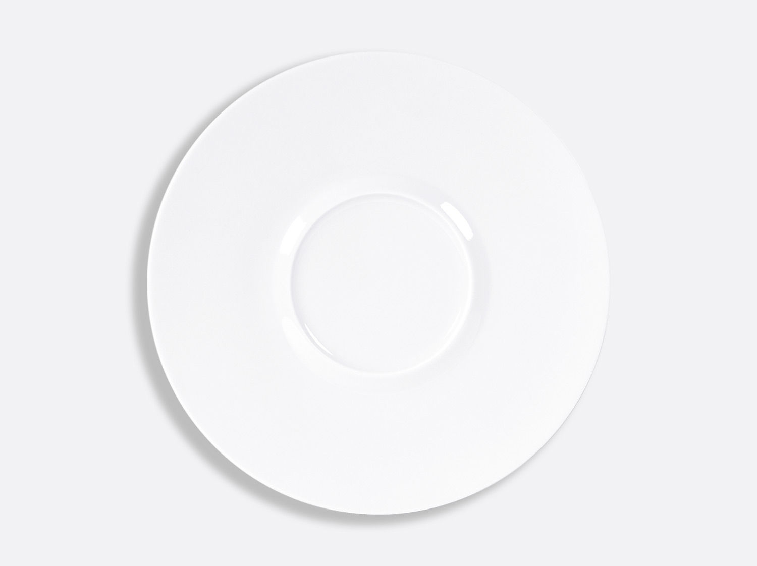 Assiette plate Shogun 29,5 cm en porcelaine de la collection FUSION BLANC Bernardaud