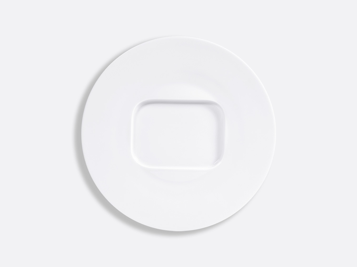 China Sardine plate 24 cm of the collection Fusion blanc | Bernardaud