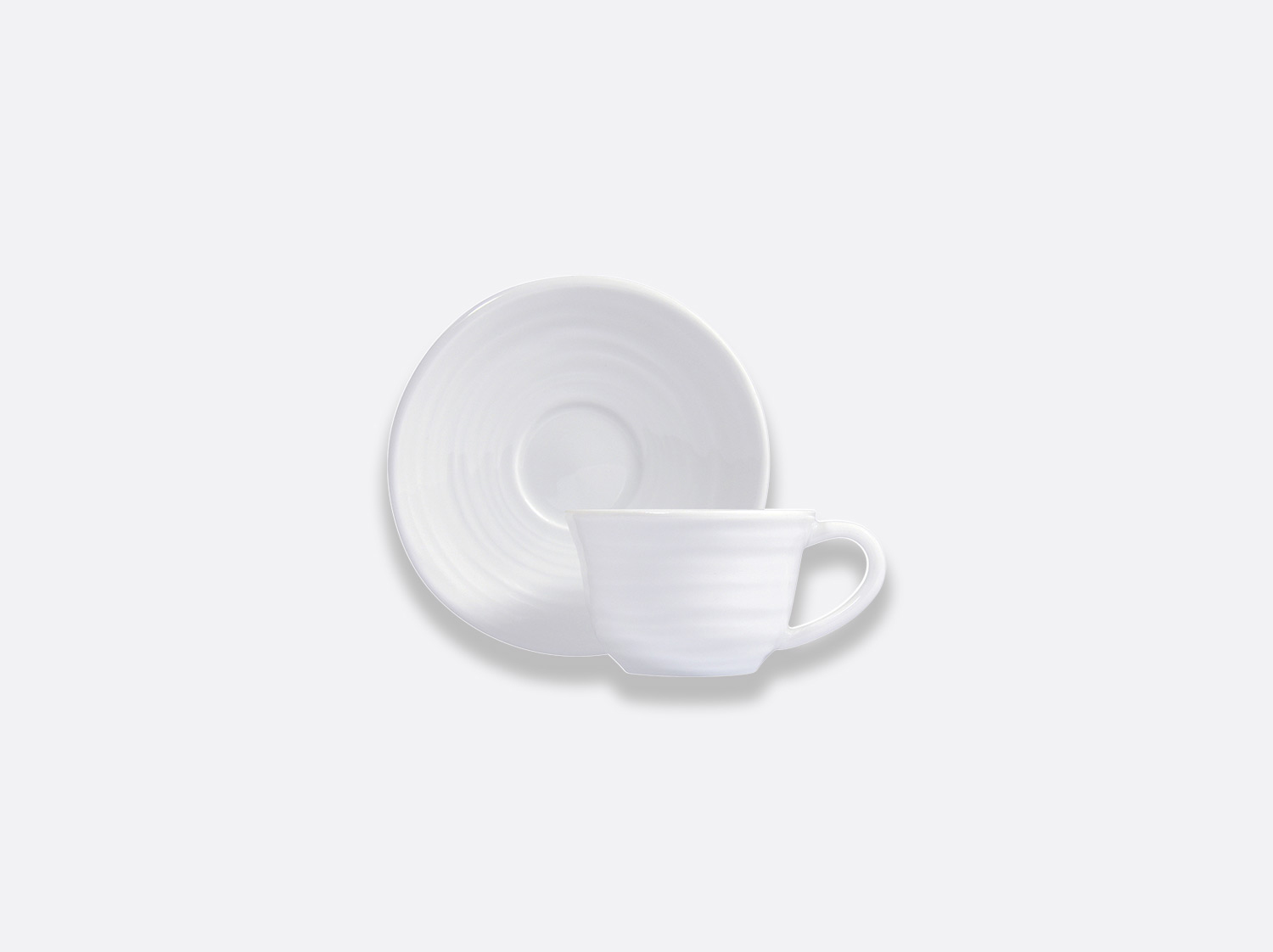 コーヒーカップ&ソーサー 70 ml en porcelaine de la collection Origine Bernardaud