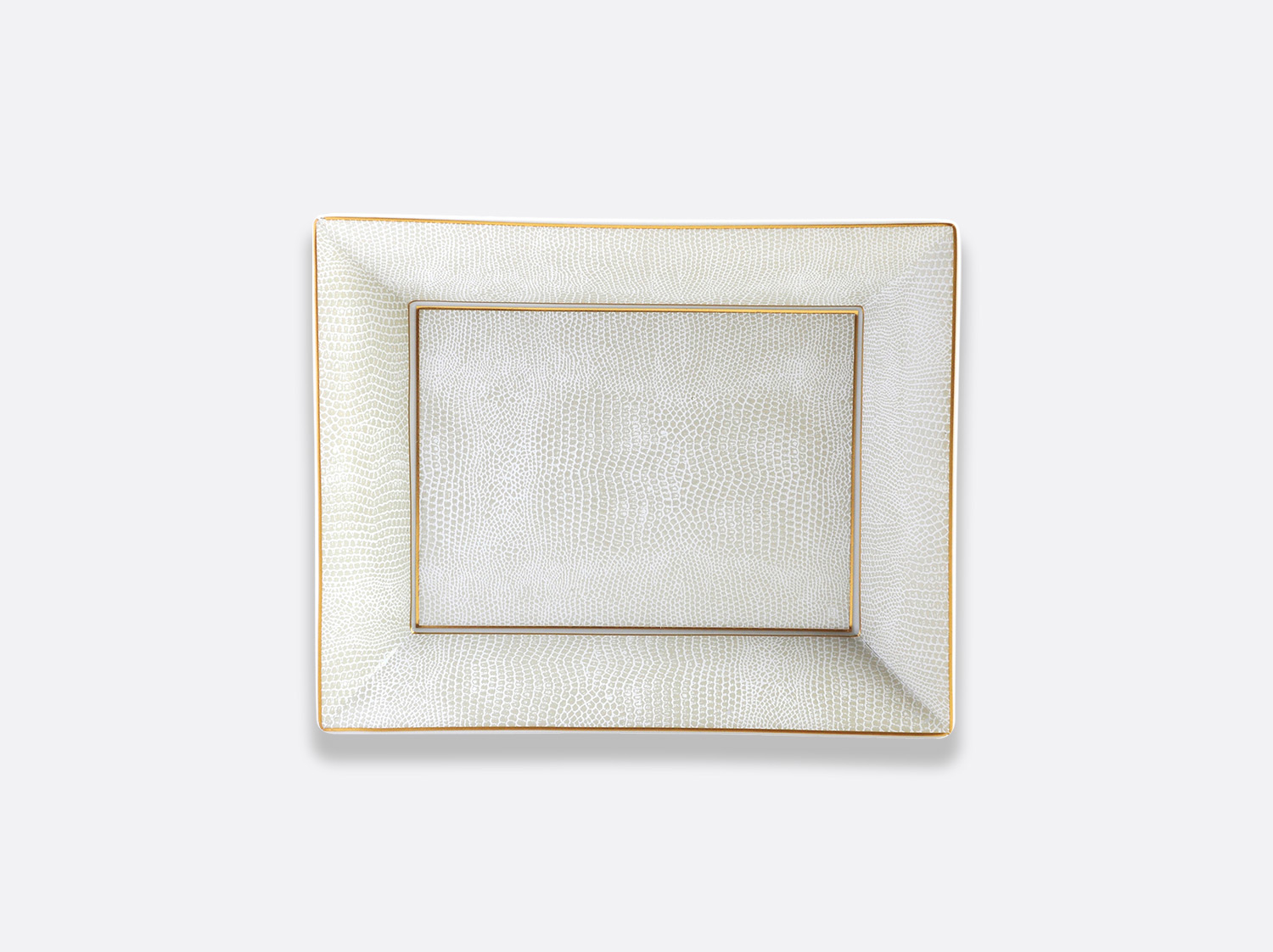 Vide-poches 20 x 16 cm en porcelaine de la collection Sauvage or Bernardaud
