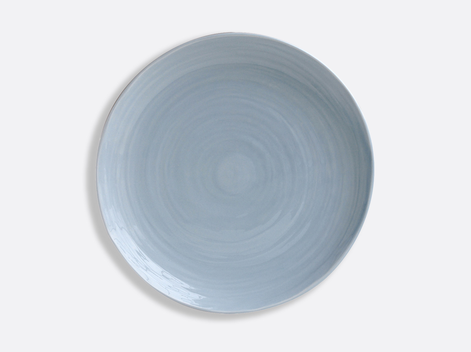 China Blue plate 10.6" of the collection Origine bleu | Bernardaud