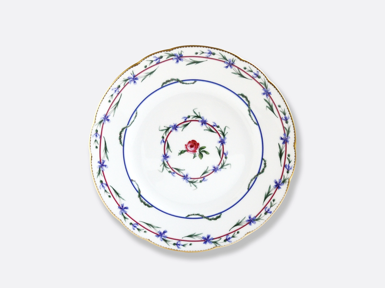 China Salad plate 8.5" of the collection Gobelet du roy | Bernardaud