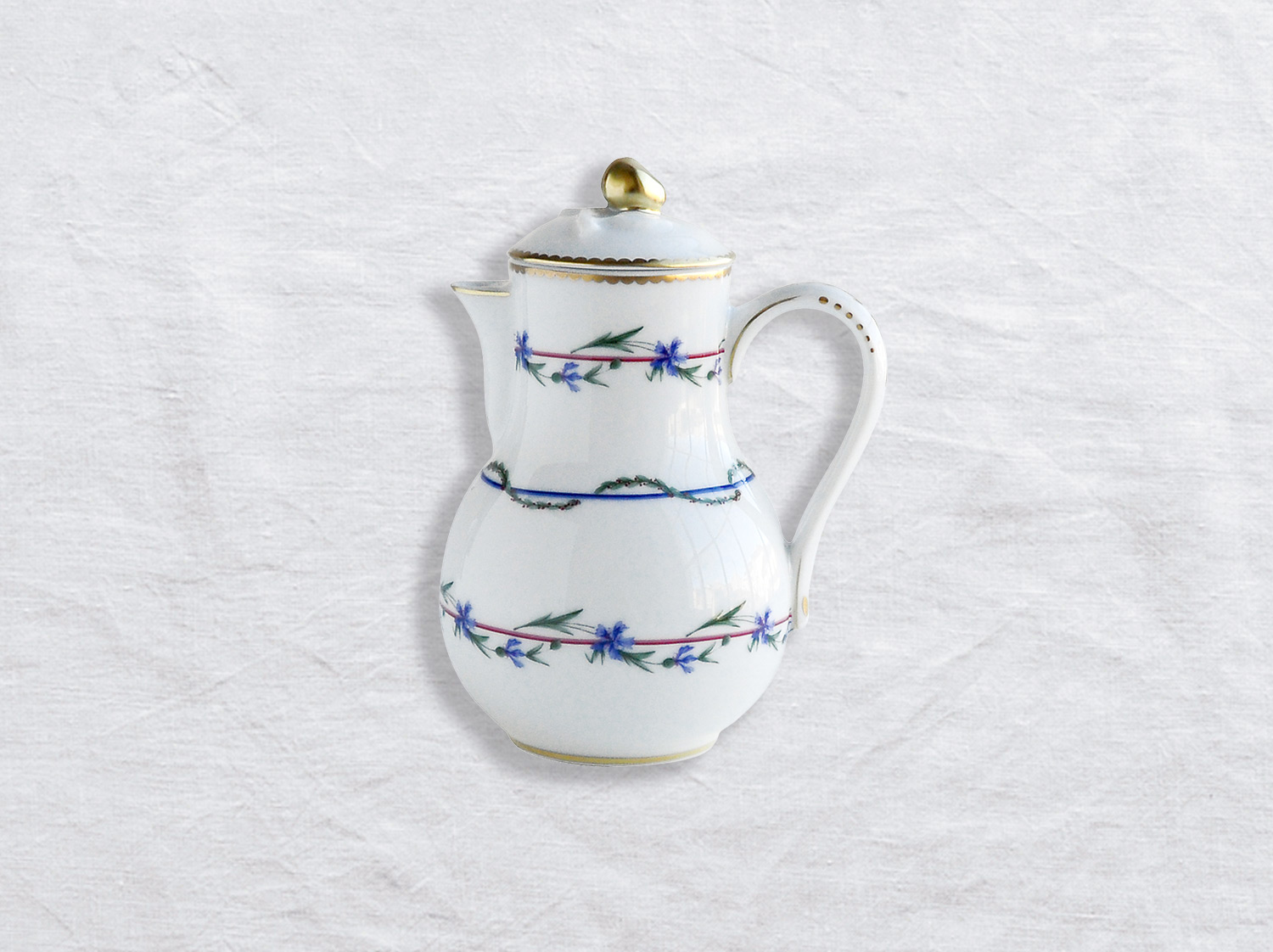 Pot a creme 6 tasses en porcelaine de la collection Gobelet du roy Bernardaud