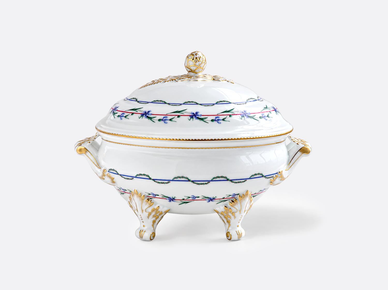 China Covered terrine 84.5 oz of the collection Gobelet du roy | Bernardaud