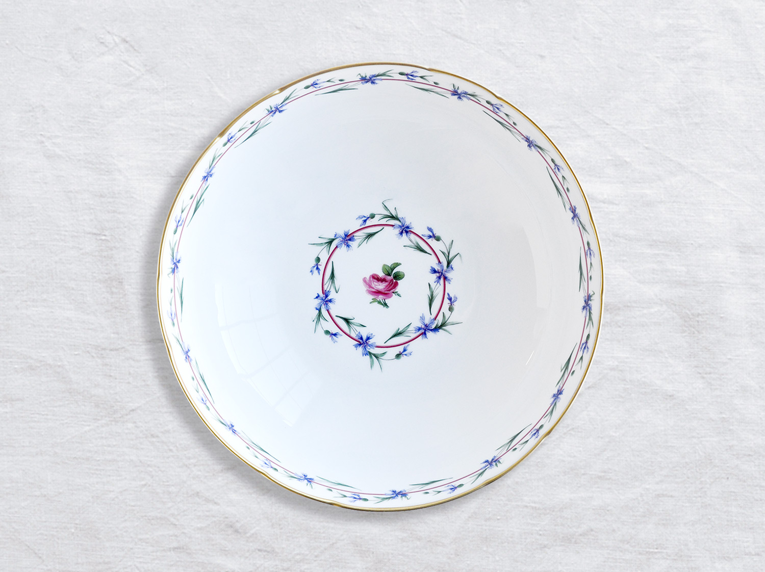 China Salad bowl 10" of the collection Gobelet du roy | Bernardaud