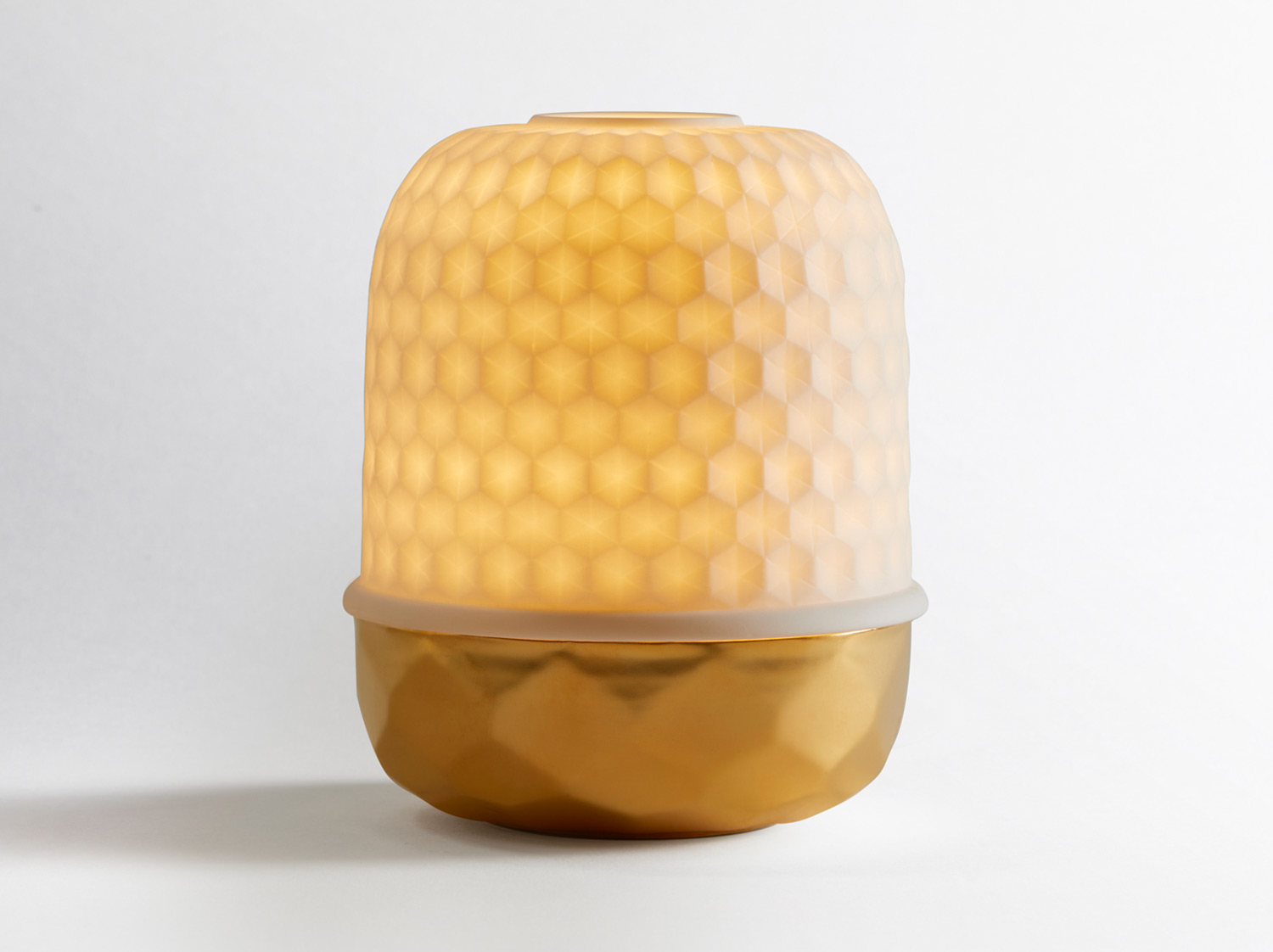 ディアモン　オール en porcelaine de la collection Lampion - LED Bernardaud