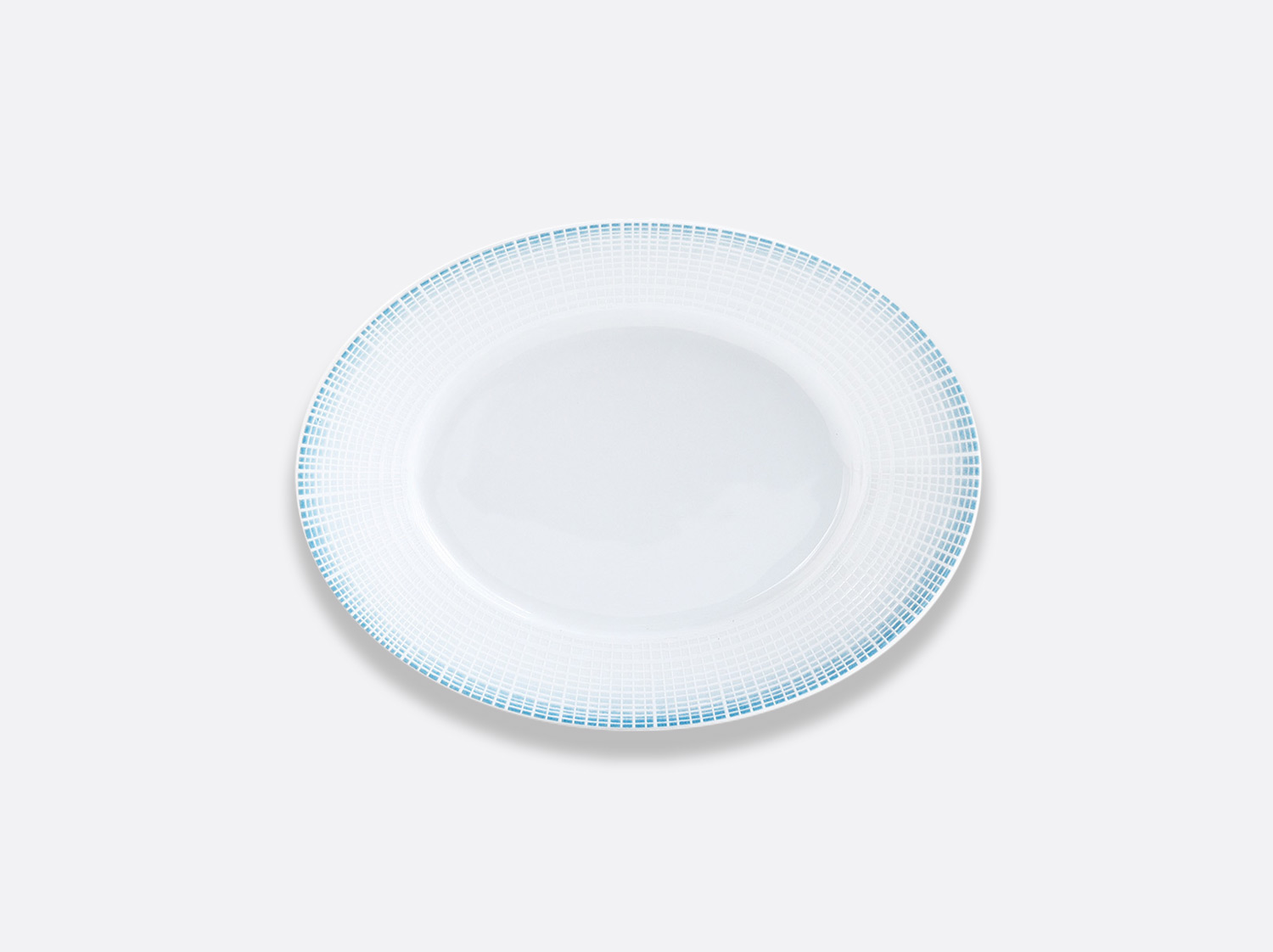 China Relish dish 9" x 5" of the collection Saphir Bleu | Bernardaud