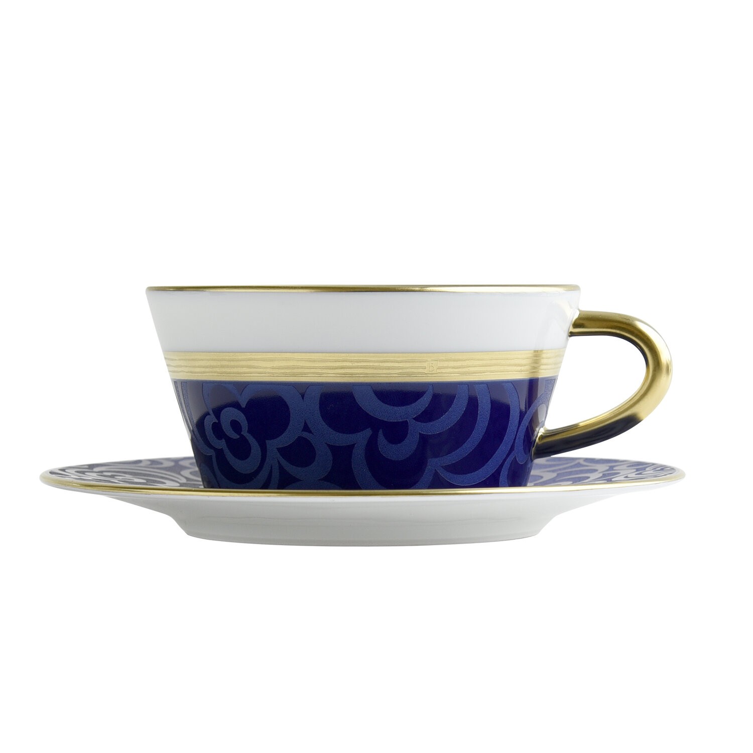 China Tea cup & saucer 17 cl of the collection Fleur Bleue | Bernardaud