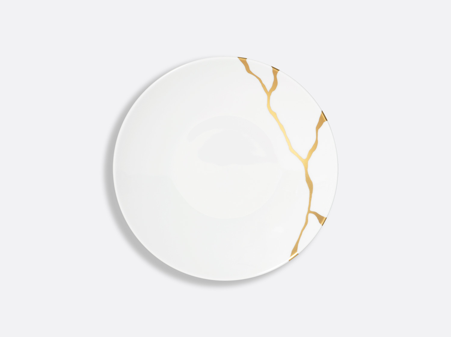 China Coupe bread and butter plate 16 cm of the collection Kintsugi | Bernardaud