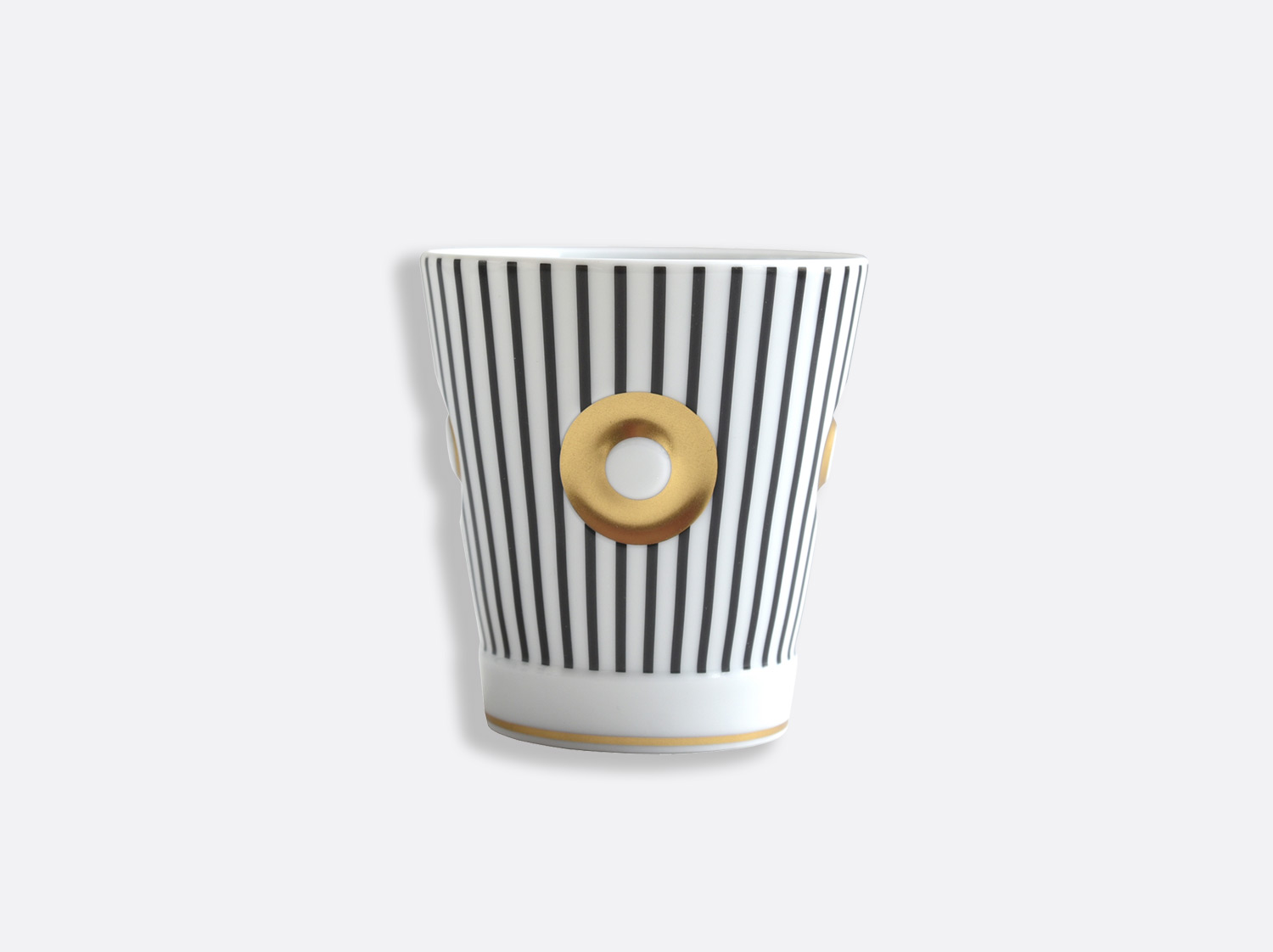 ゴブレット・グレー 250ml en porcelaine de la collection Delphos - Olivier Gagnère Bernardaud