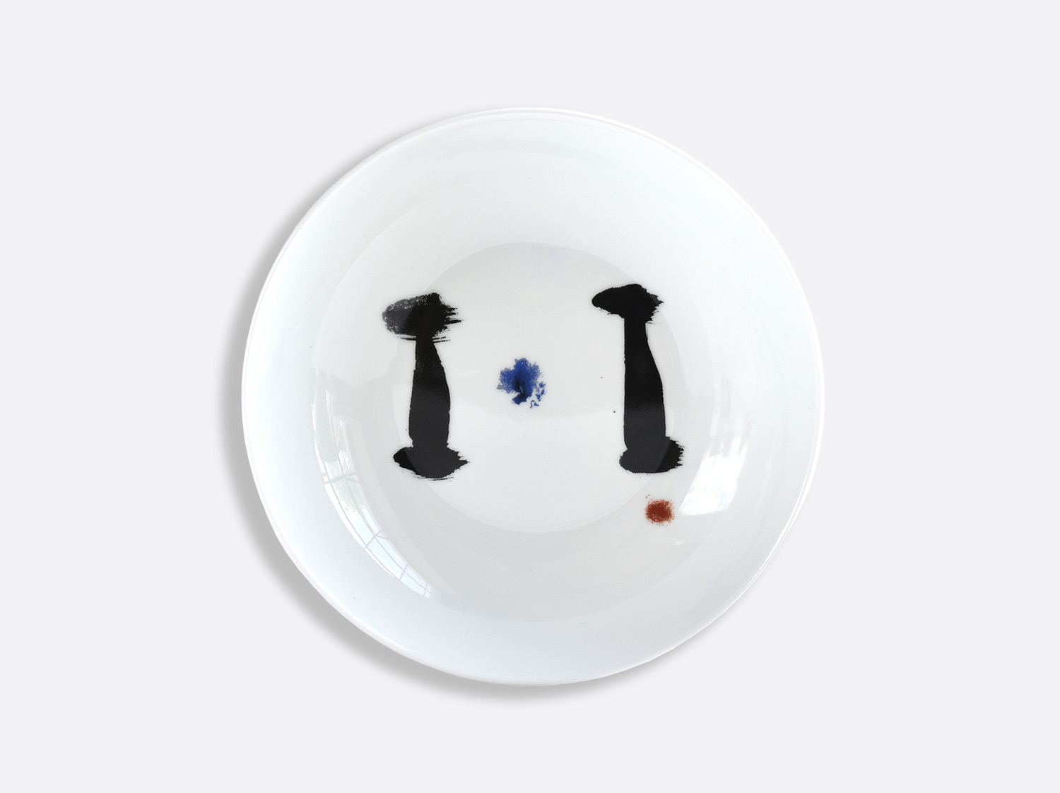クープスーププレート 2枚セット en porcelaine de la collection PARLER SEUL - Joan Miro Bernardaud
