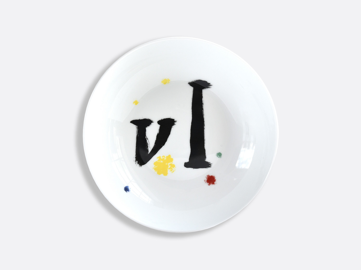 China Coupe soup plates - 6 of the collection PARLER SEUL - Joan Miro | Bernardaud