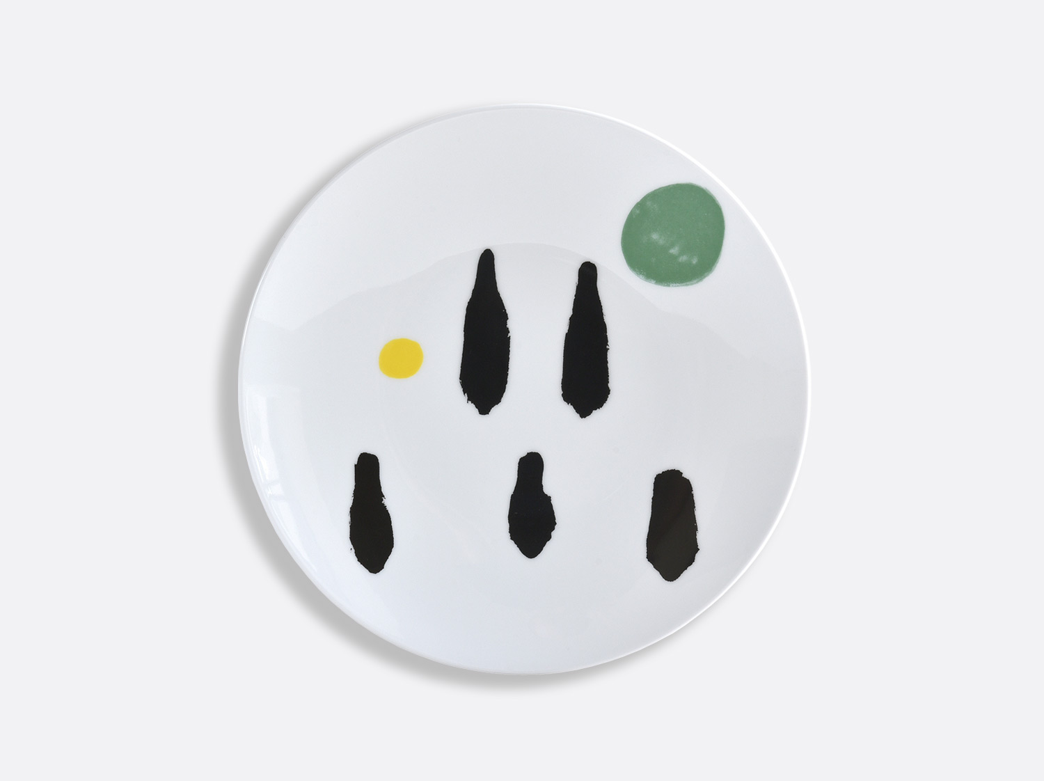China Salad plates 21 cm - 5 of the collection PARLER SEUL - Joan Miro | Bernardaud