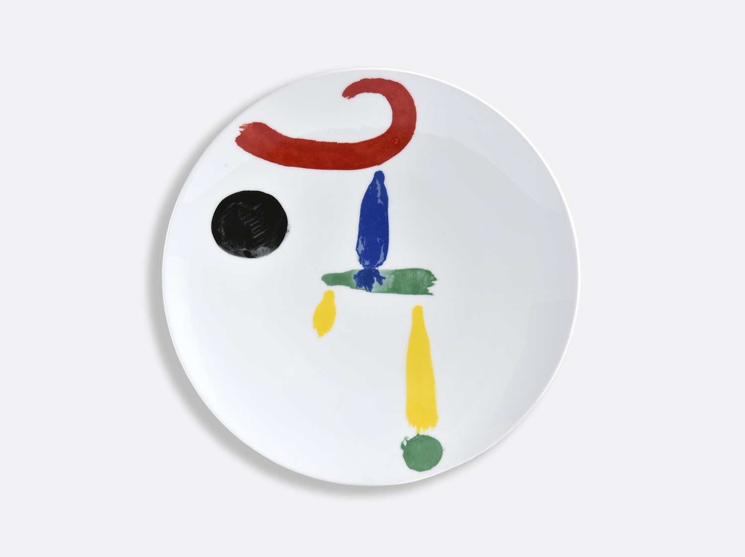 ディナープレート 27cm　 en porcelaine de la collection PARLER SEUL - Joan Miro Bernardaud